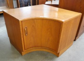 A G-Plan Fresco teak corner cabinet