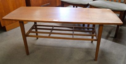 A Nathan teak coffee table