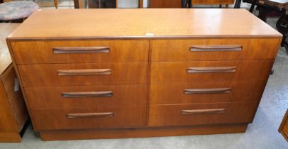 A G-Plan Fresco teak chest of drawers