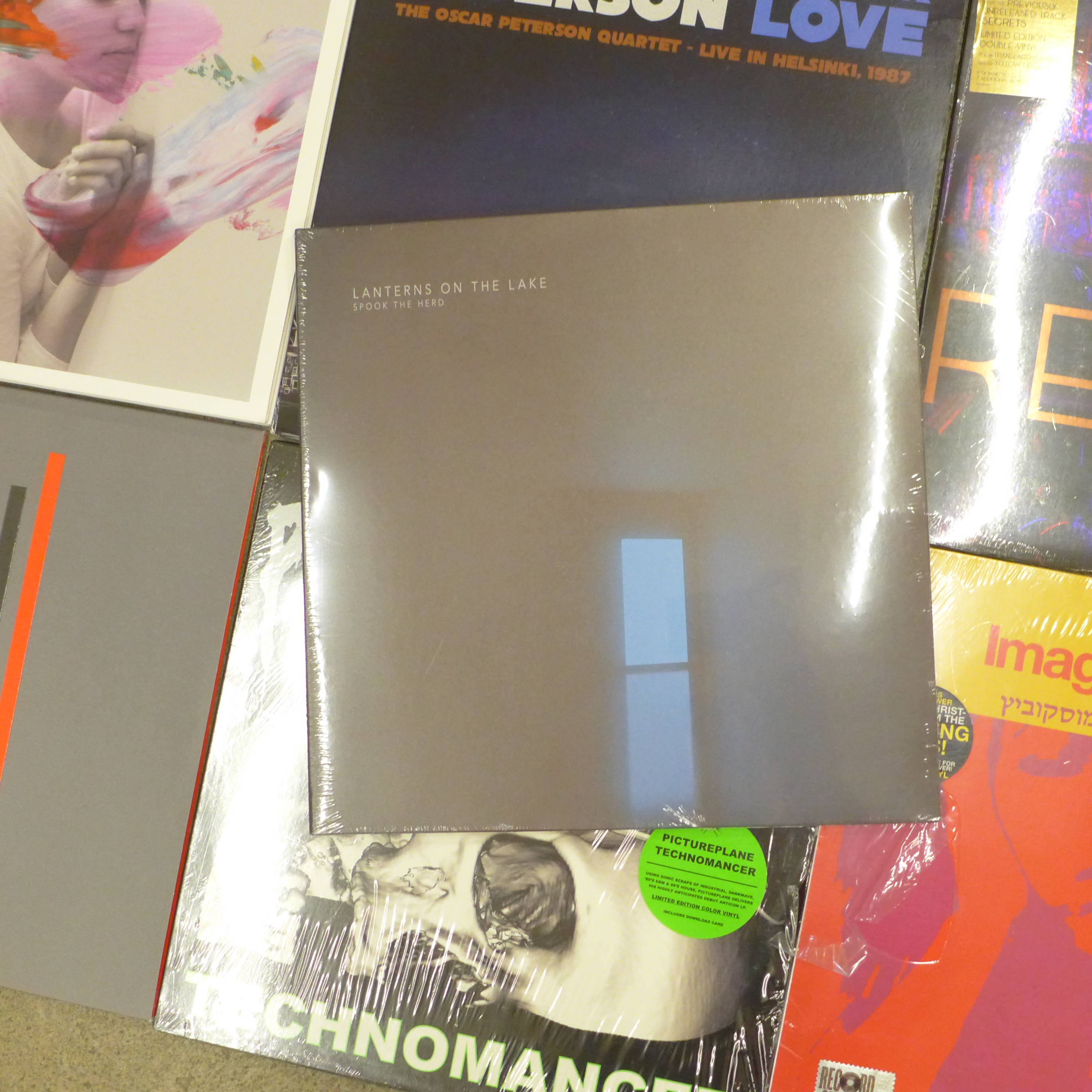Ten new/unplayed LP records, some sealed, Bob Dylan, The Specials, Erasure, Oscar Peterson, etc. - Image 2 of 2