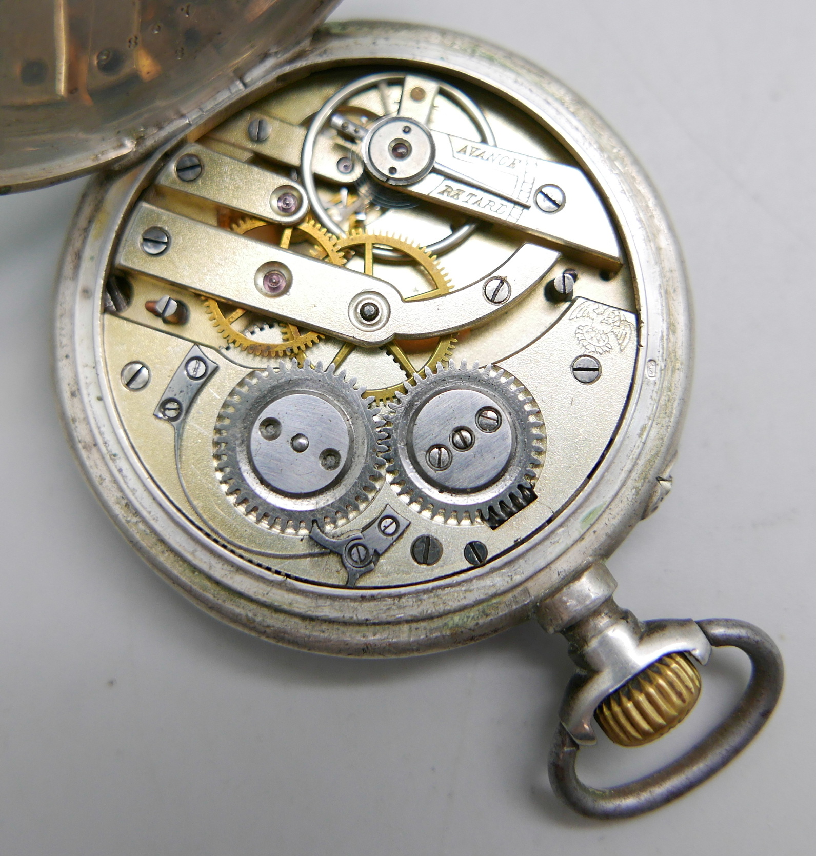 Two .800 silver top-wind pocket watches, a/f - Image 5 of 7