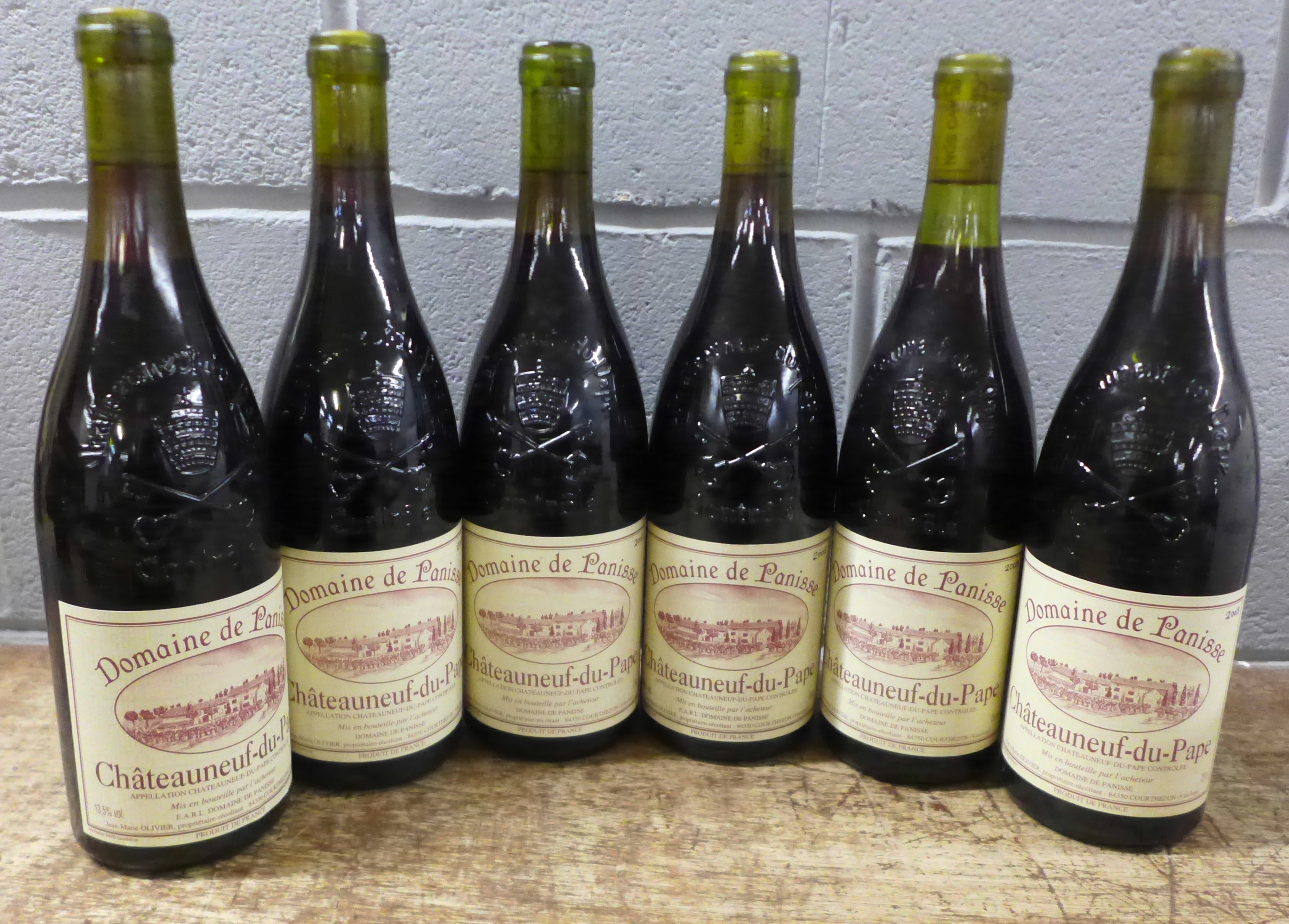 Chateauneuf du Pape, Domain de Panisse, 6 x 2003