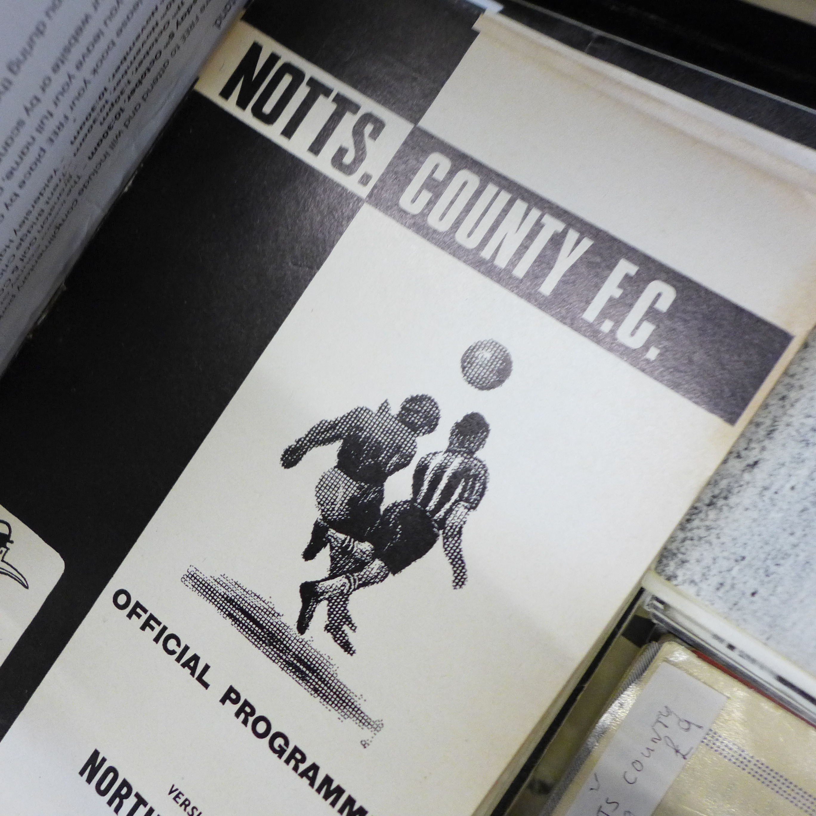 A collection of Notts County football programmes (home 1950s, 1960s, 1970s / away 1948-68), plus - Image 10 of 10