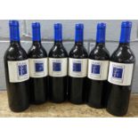 Six bottles of Navarra Pleno wine, 2005