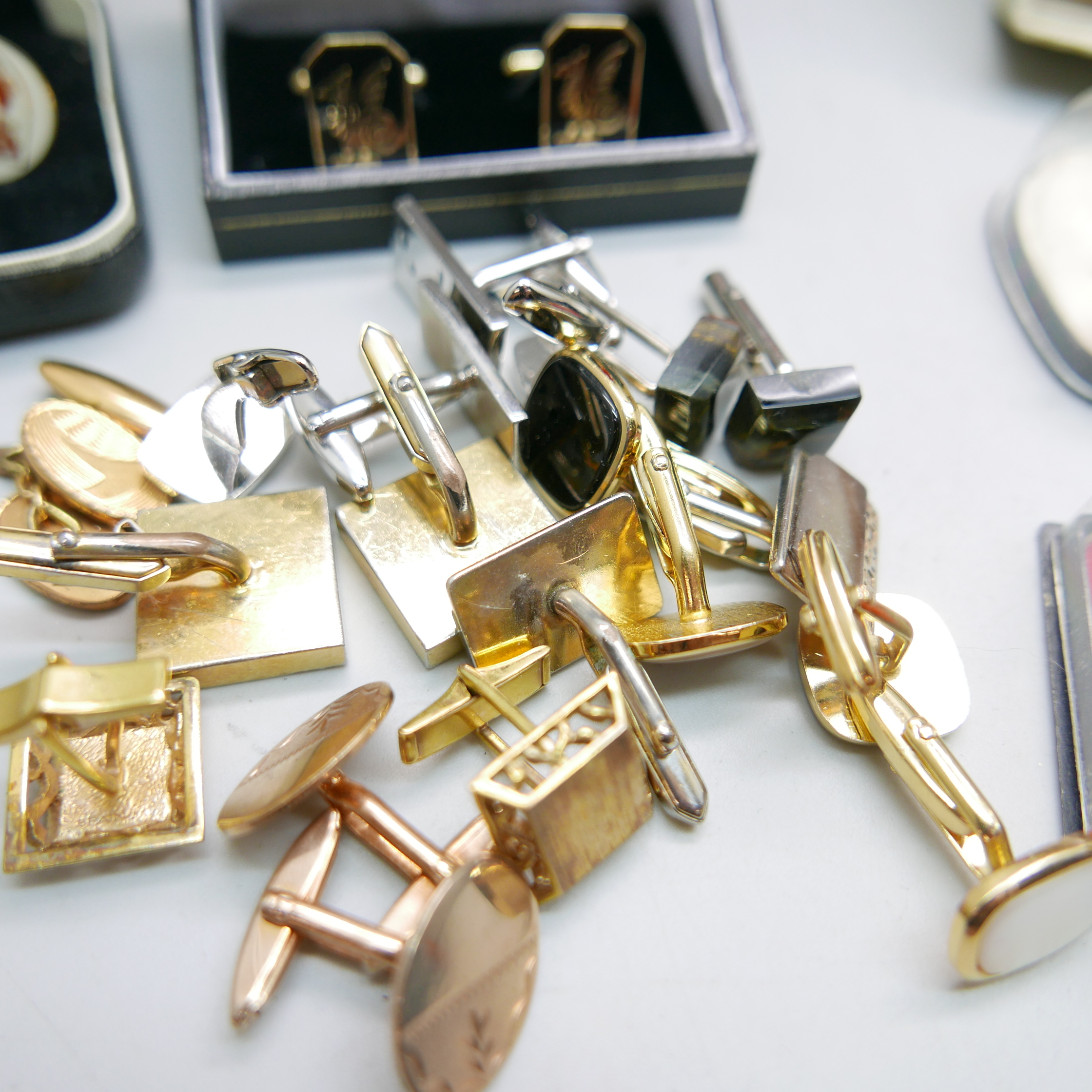 A quantity of cufflinks (some boxed) - Image 4 of 4