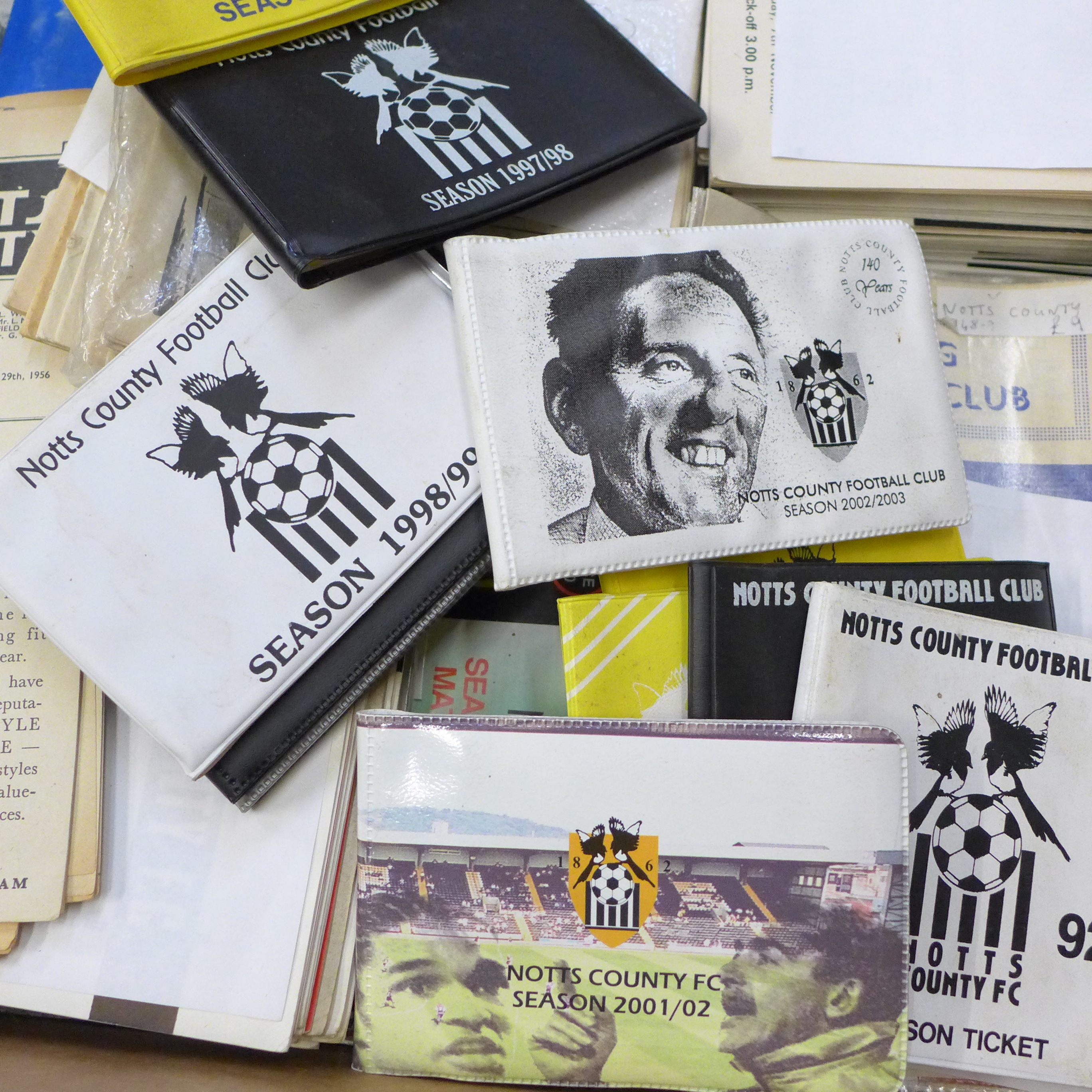 A collection of Notts County football programmes (home 1950s, 1960s, 1970s / away 1948-68), plus - Image 8 of 10