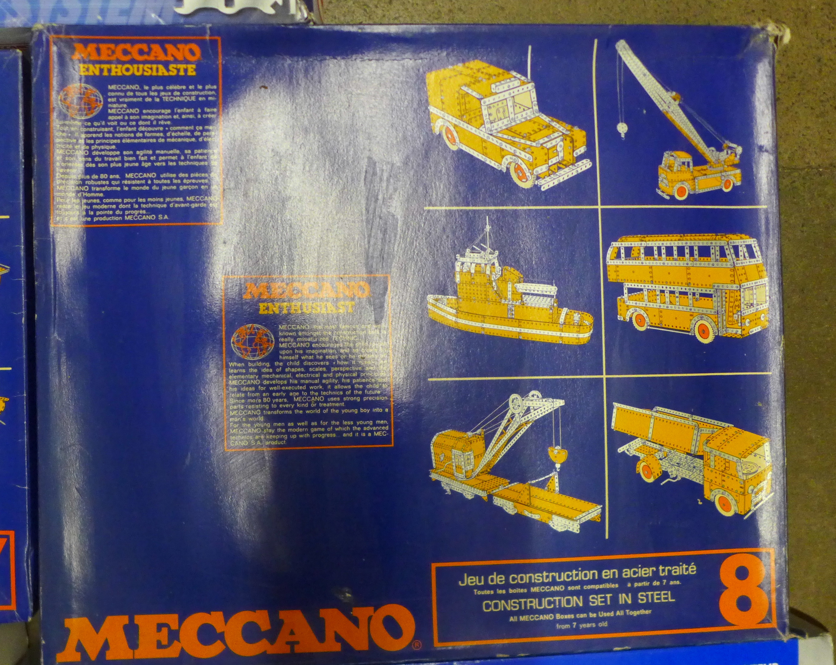 Eight boxed set of Meccano **PLEASE NOTE THIS LOT IS NOT ELIGIBLE FOR IN-HOUSE POSTING AND PACKING** - Image 7 of 8