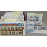 A collection of Great Britain commemorative presentation packs, containing a complete and