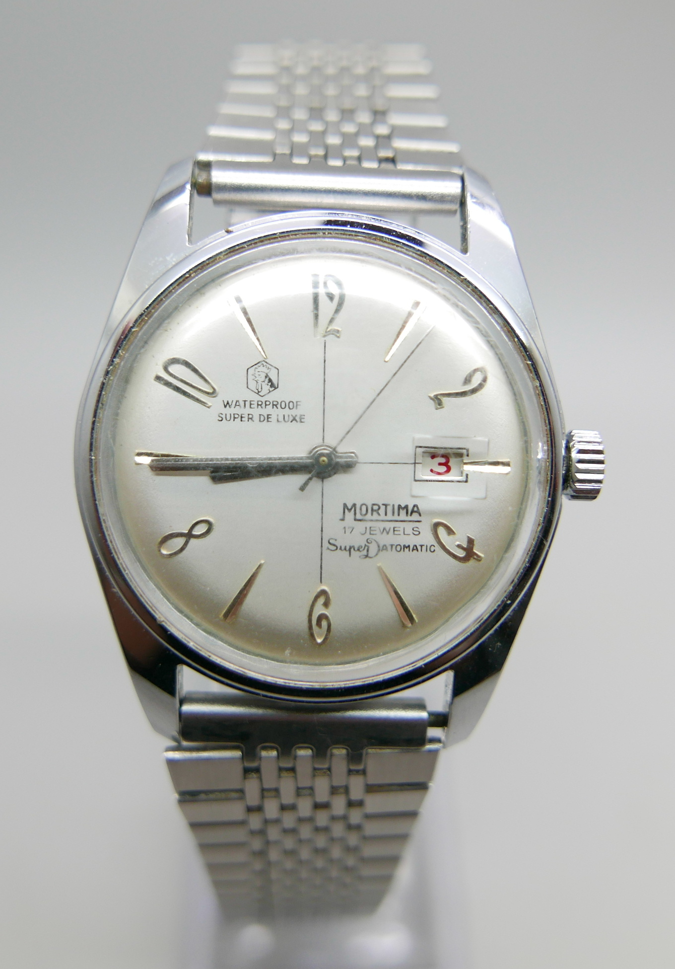 A gentleman's Mortima Super Datomatic wristwatch - Image 2 of 3