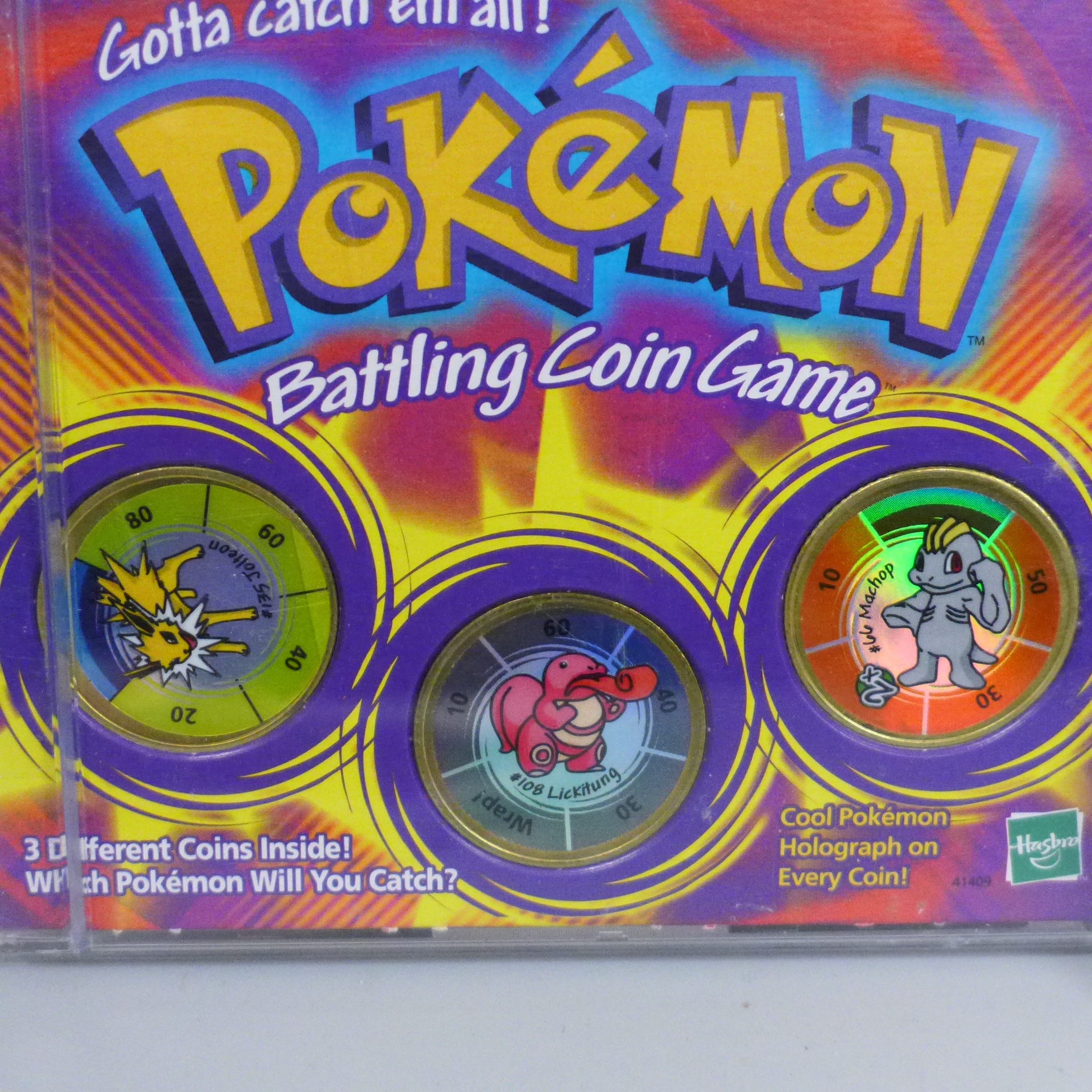 Four Pokemon Battling Coin games - Image 4 of 4