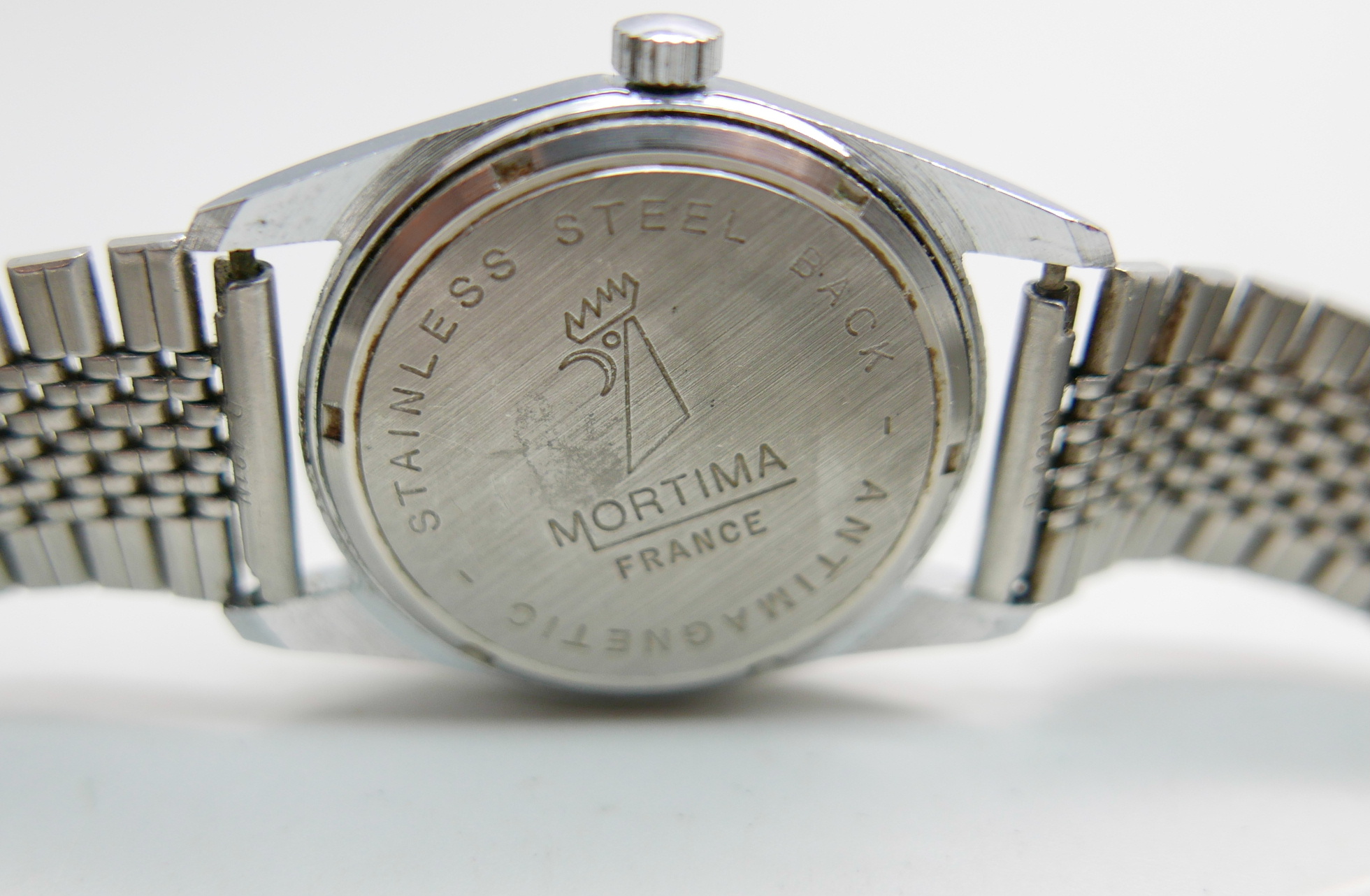 A gentleman's Mortima Super Datomatic wristwatch - Image 3 of 3
