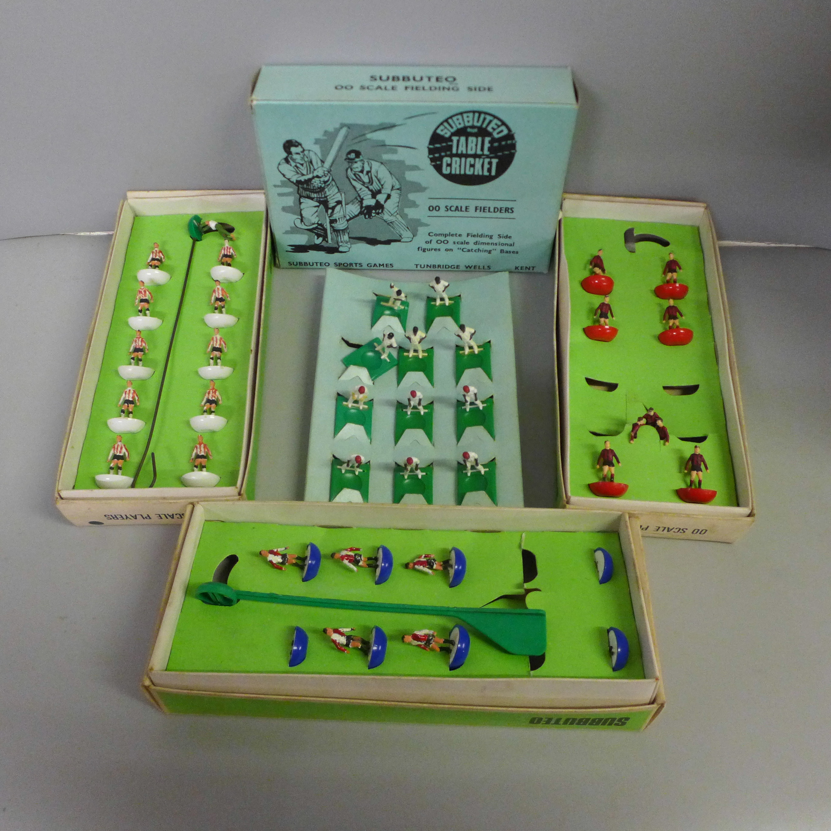 A collection of Subbuteo, twelve teams, some accessories, interchangeable goalkeepers, also West - Image 4 of 5