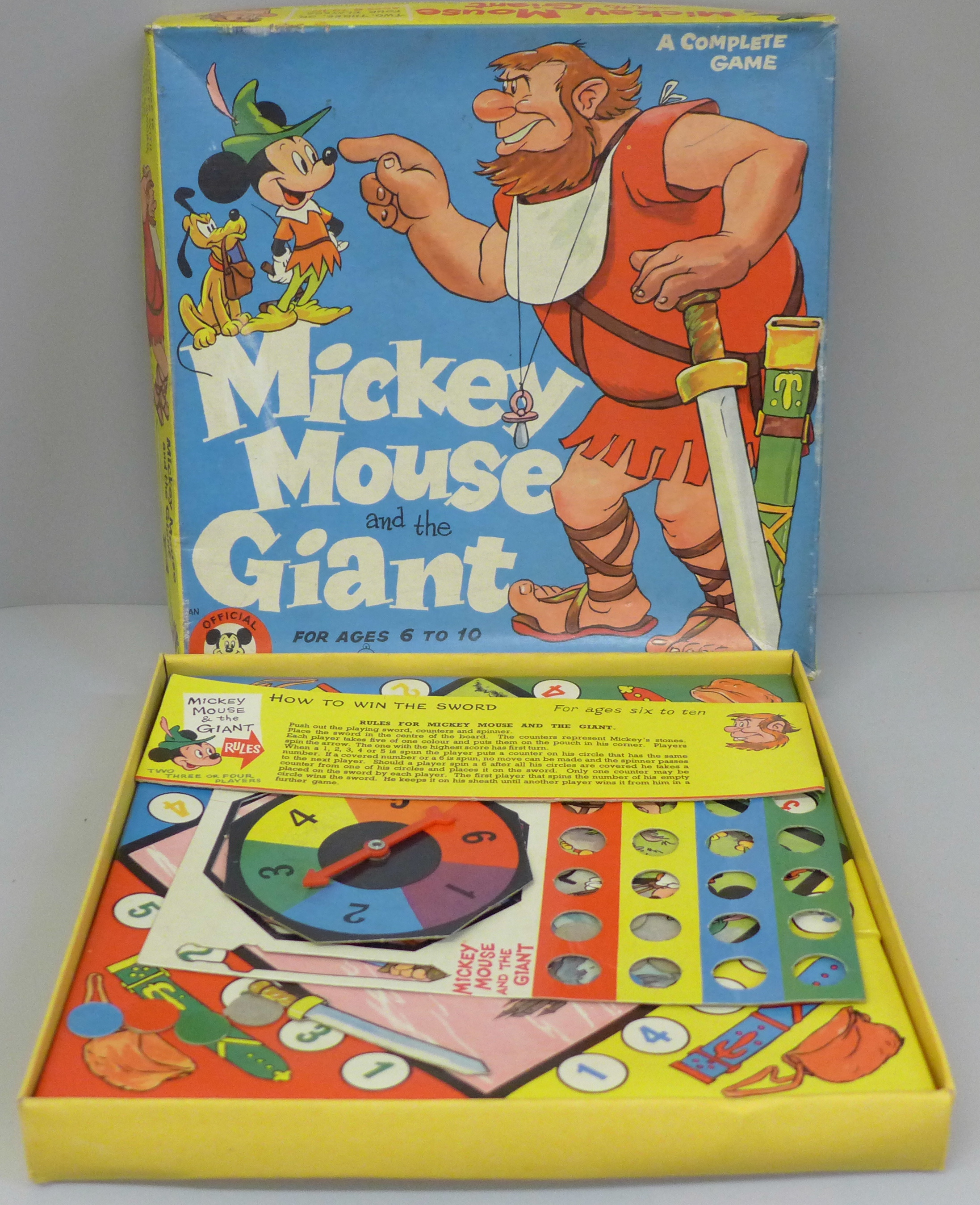 A Bell Games Mickey Mouse and the Giant game