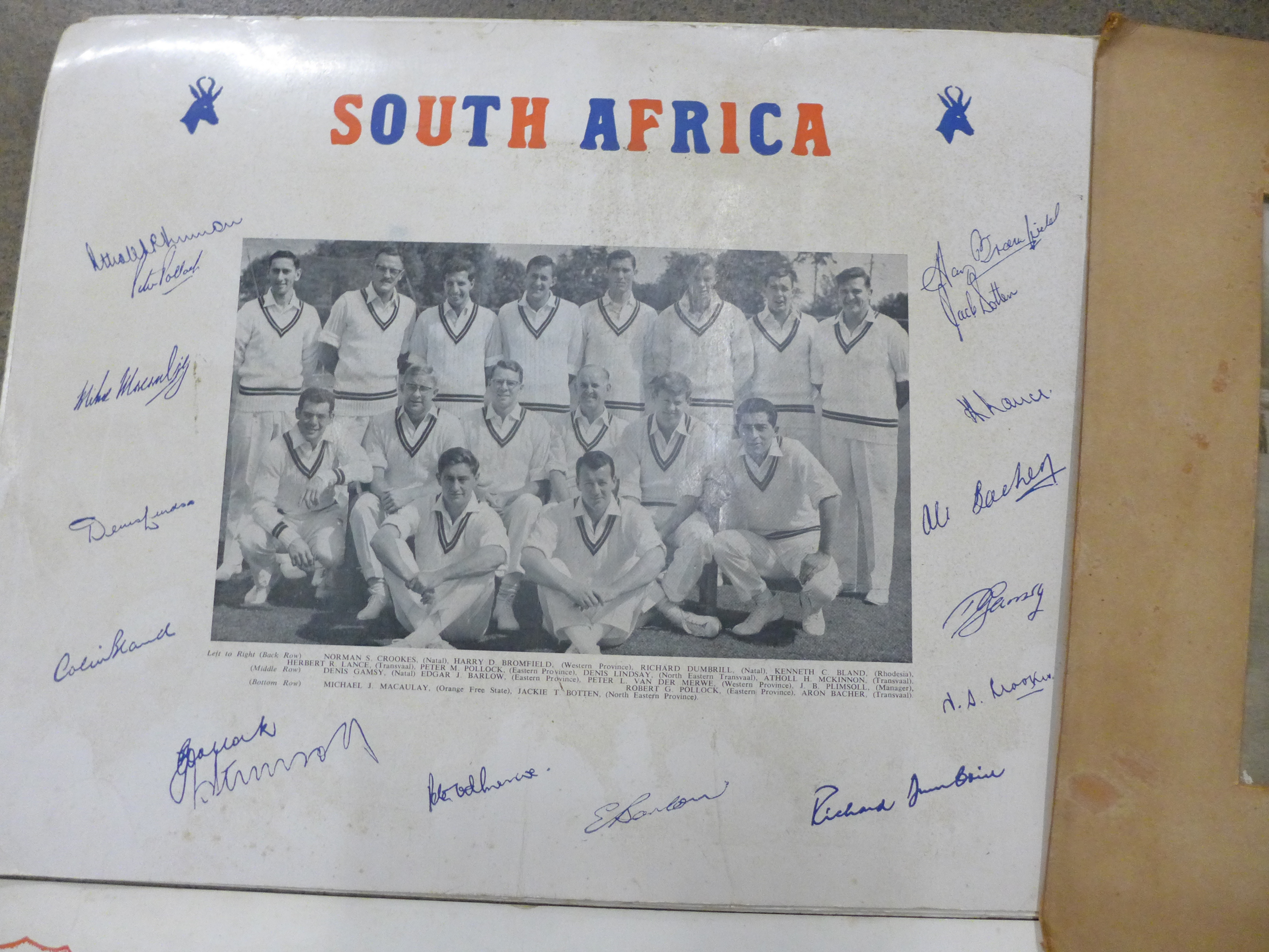 Cricket ephemera and scrap albums with autographs including Larwood, Boycott, Subba Row - Image 18 of 19