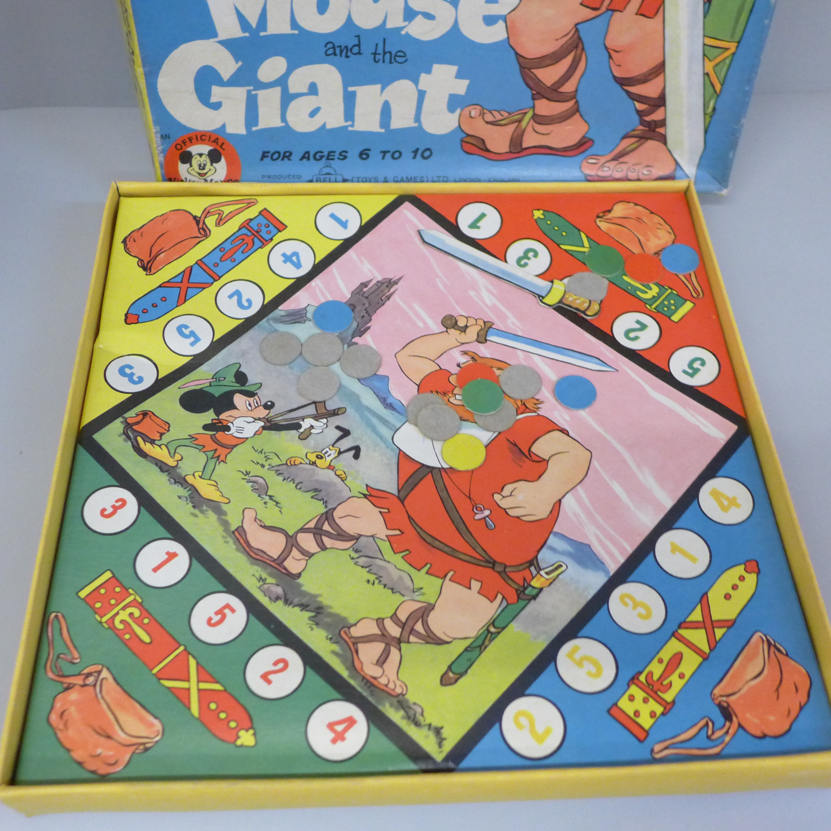 A Bell Games Mickey Mouse and the Giant game - Image 4 of 4