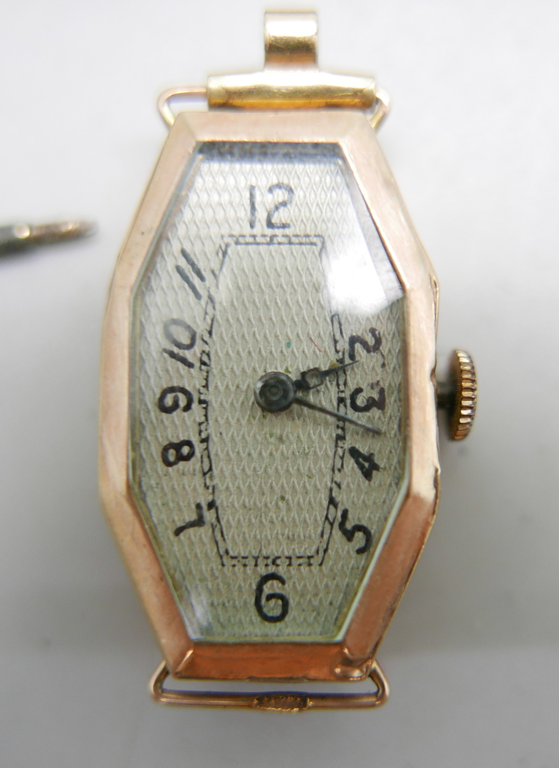 A lady's 18ct gold cased Pryngep wristwatch, weight of case with movement 11.5g, 24mm case, bracelet - Image 3 of 3