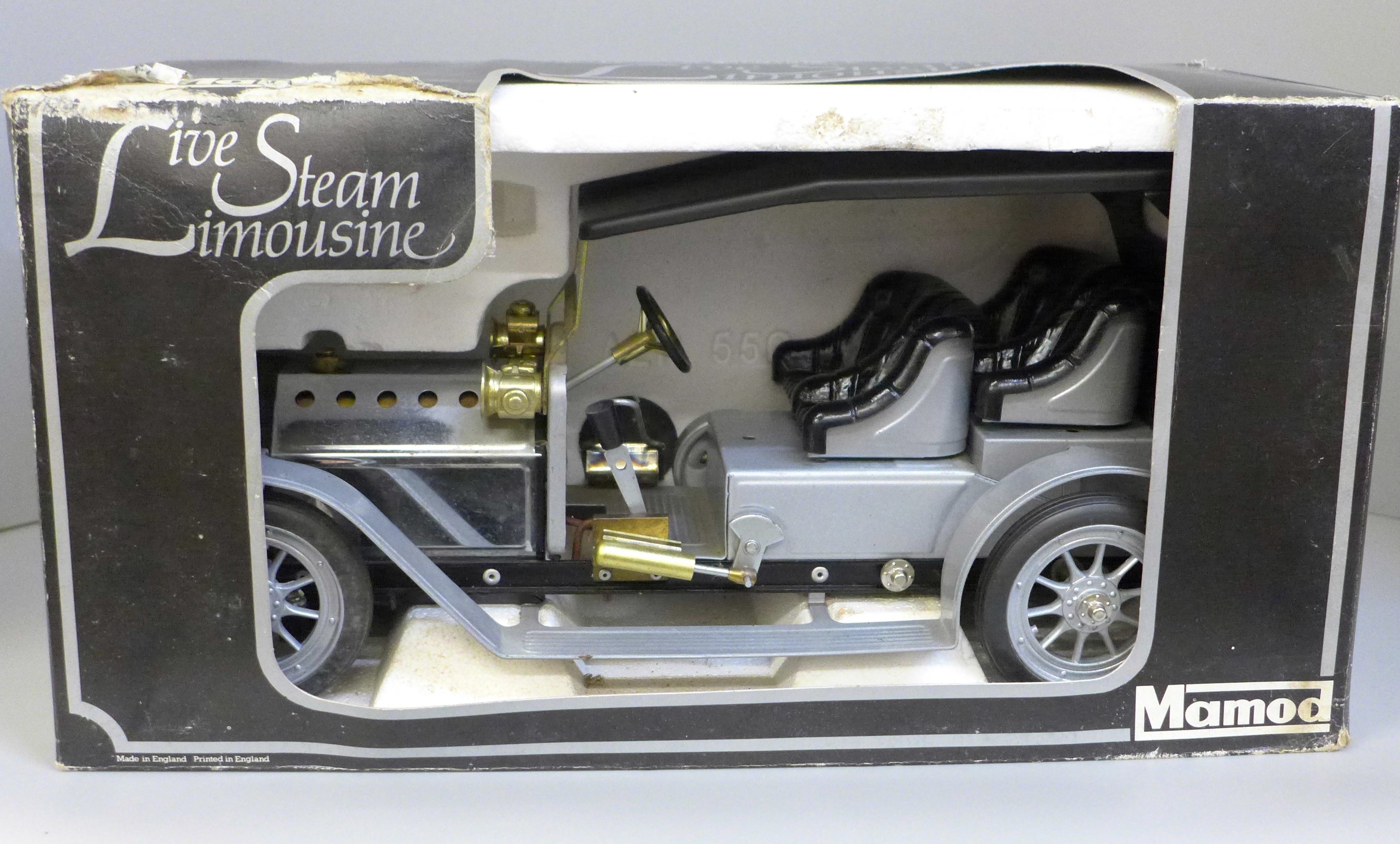 A Mamod live steam limousine, in original box - Image 7 of 7