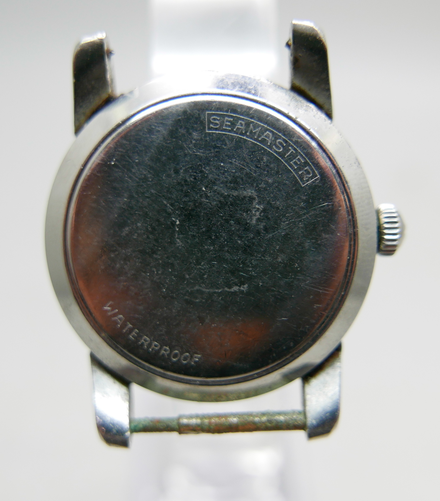 A gentleman's Omega Seamaster stainless steel wristwatch, a/f - Image 4 of 4