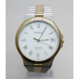 A gentleman's 1980s Tissot Seastar quartz wristwatch