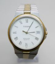 A gentleman's 1980s Tissot Seastar quartz wristwatch