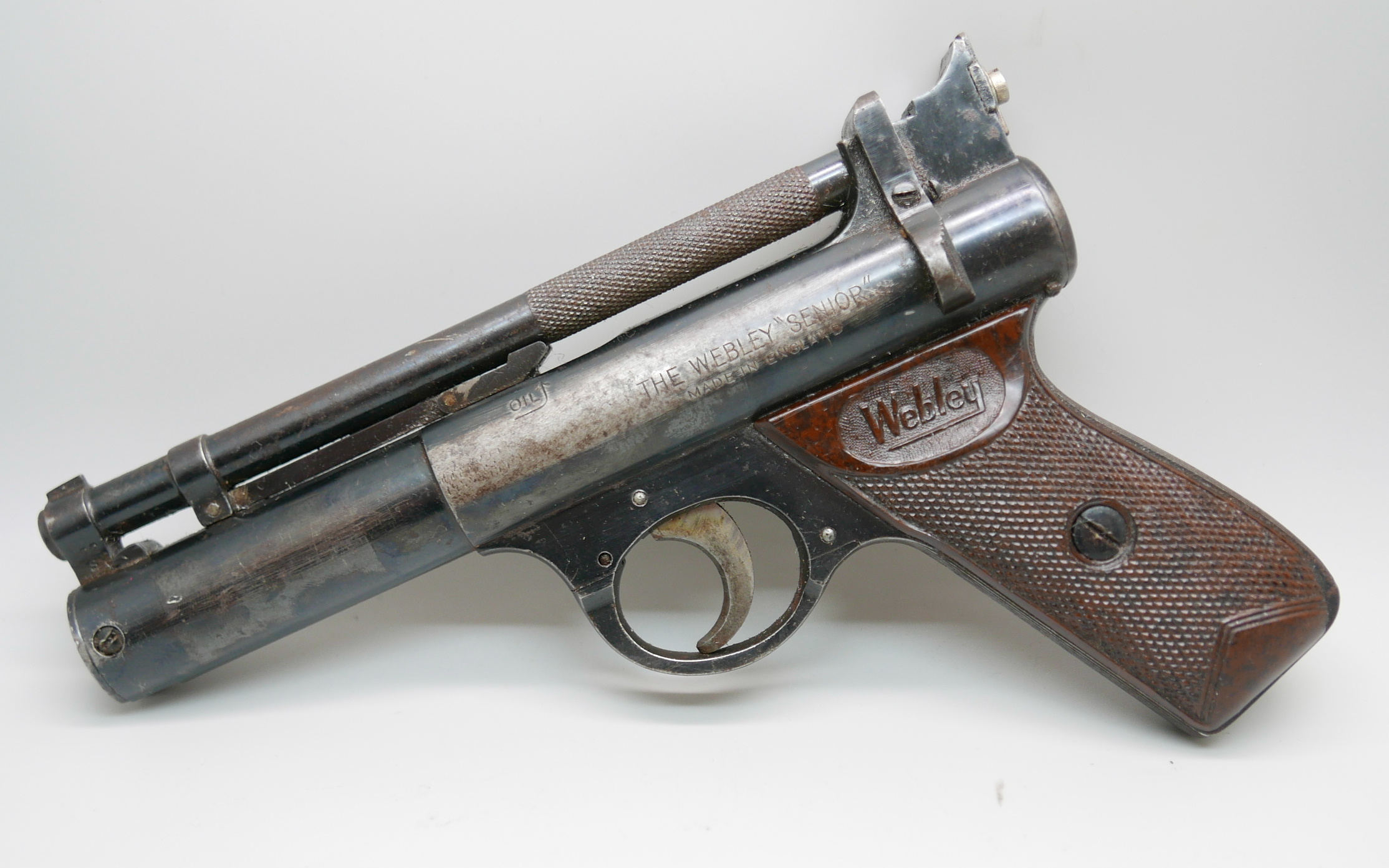 A 'The Webley' Senior pellet gun, made in England
