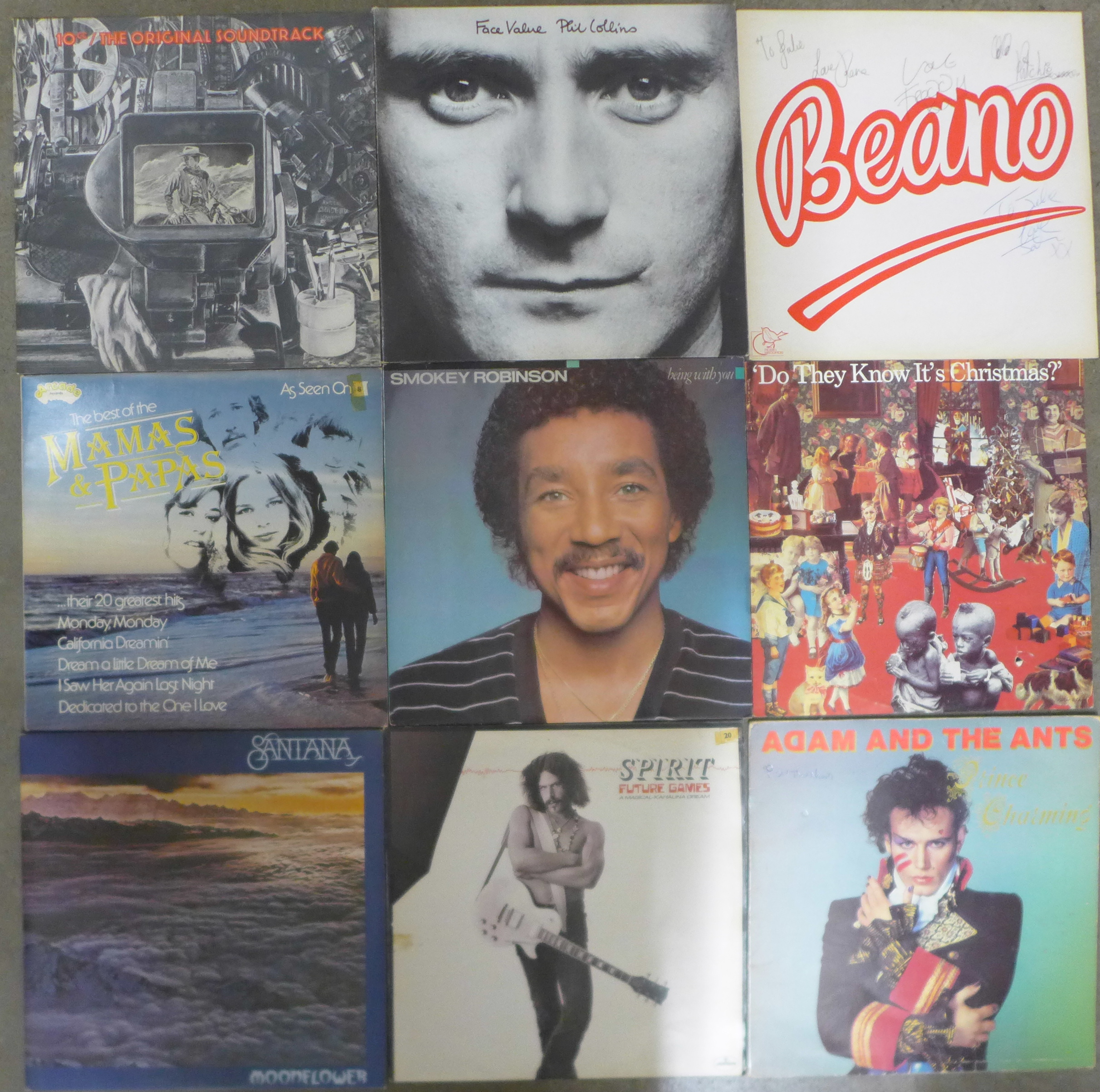 A box of rock and pop LP records, ELO, Fleetwood Mac, Queen, comedy, etc. - Image 2 of 2