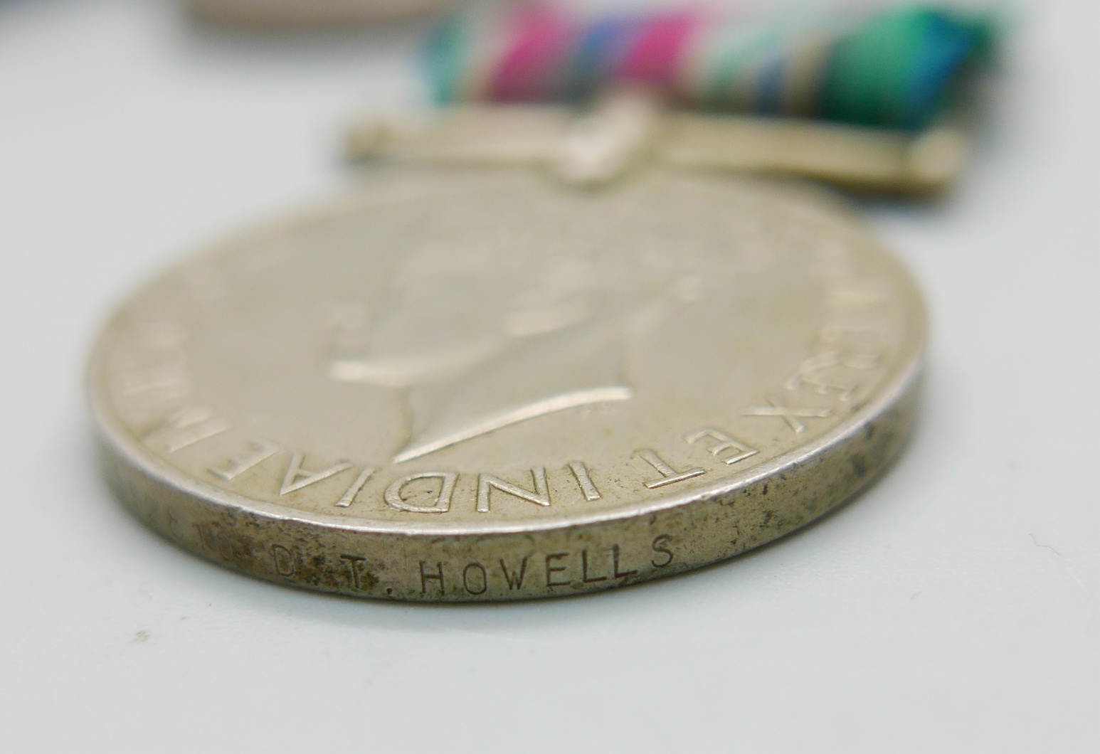 Eight medals, including two Africa Service Medals to 592810 D.T. Howells and 133965 C.W. Chapman - Image 11 of 11