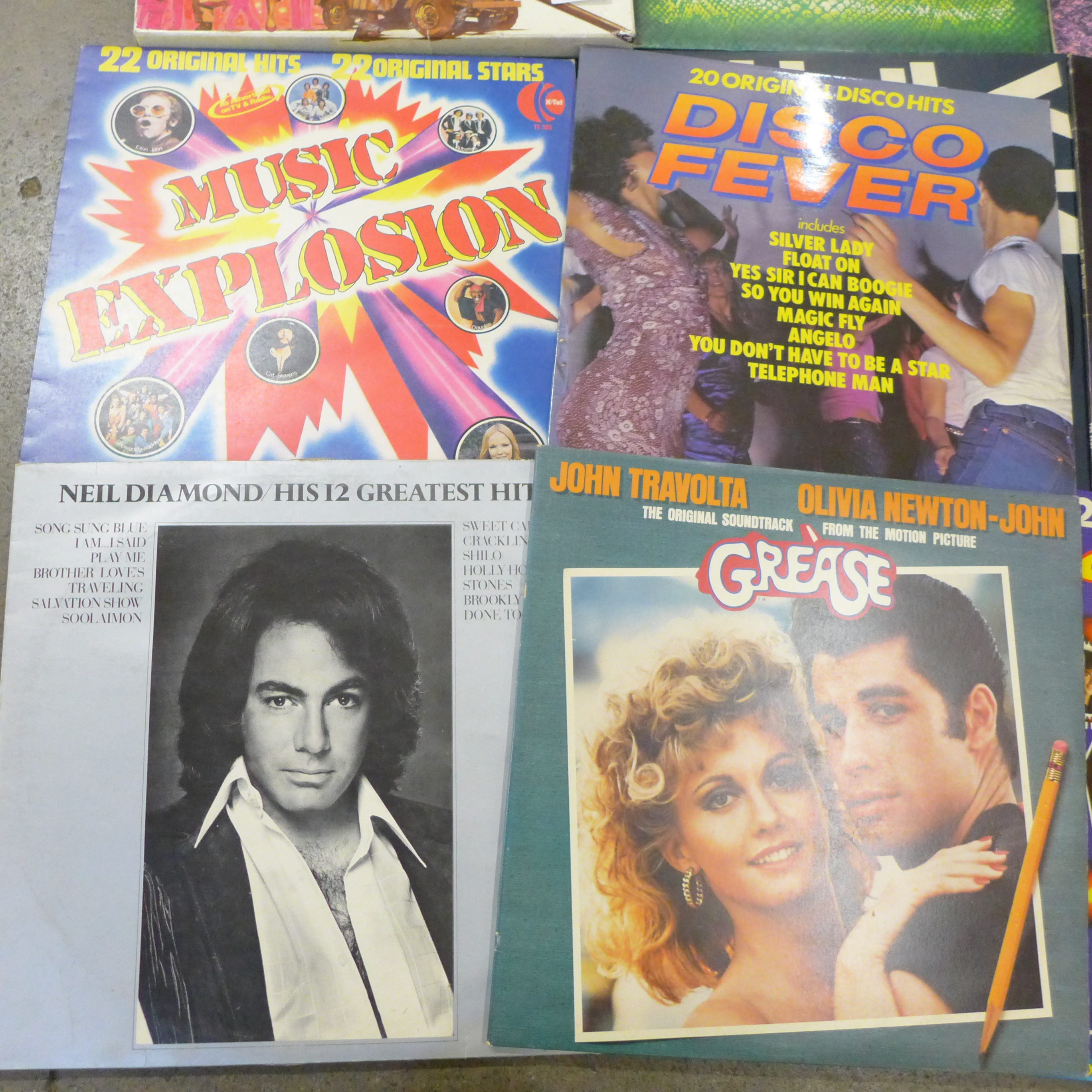 A collection of LP records; Alice Cooper, Black Sabbath, Glen Miller, Bee Gees, etc. (19) - Image 3 of 3