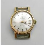 A lady's Omega automatic date wristwatch