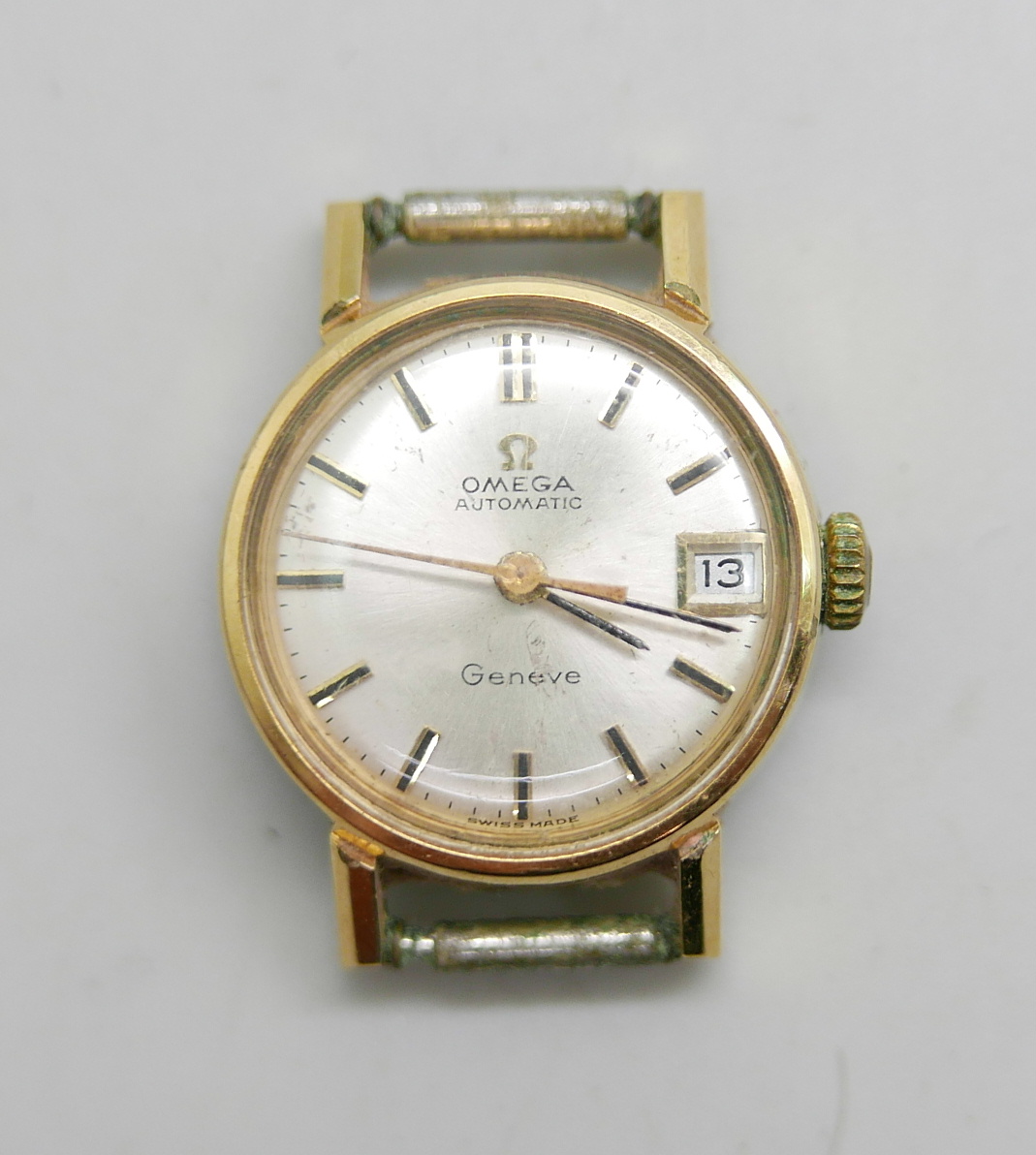 A lady's Omega automatic date wristwatch - Image 2 of 2