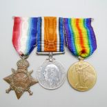 Three WWI medals; Victory medal to 159319 Gnr. E.G. James RA, a British War Medal to K. 1270 J.