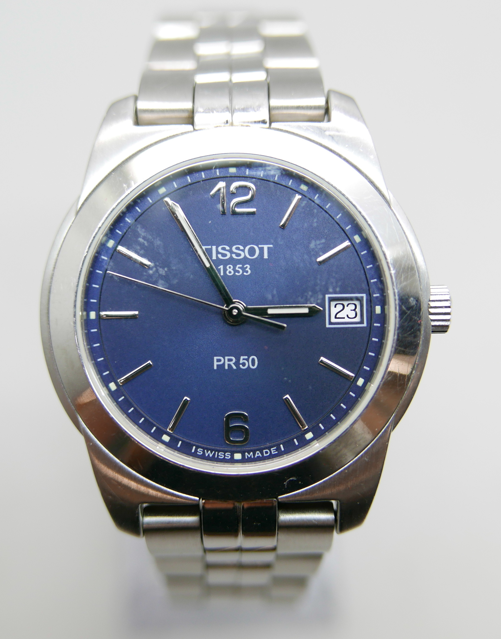 A gentleman's Tissot PR50 quartz wristwatch