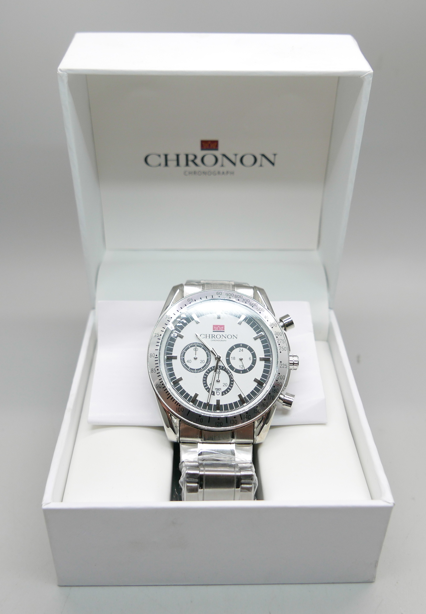 A gentleman's Chronon chronograph wristwatch