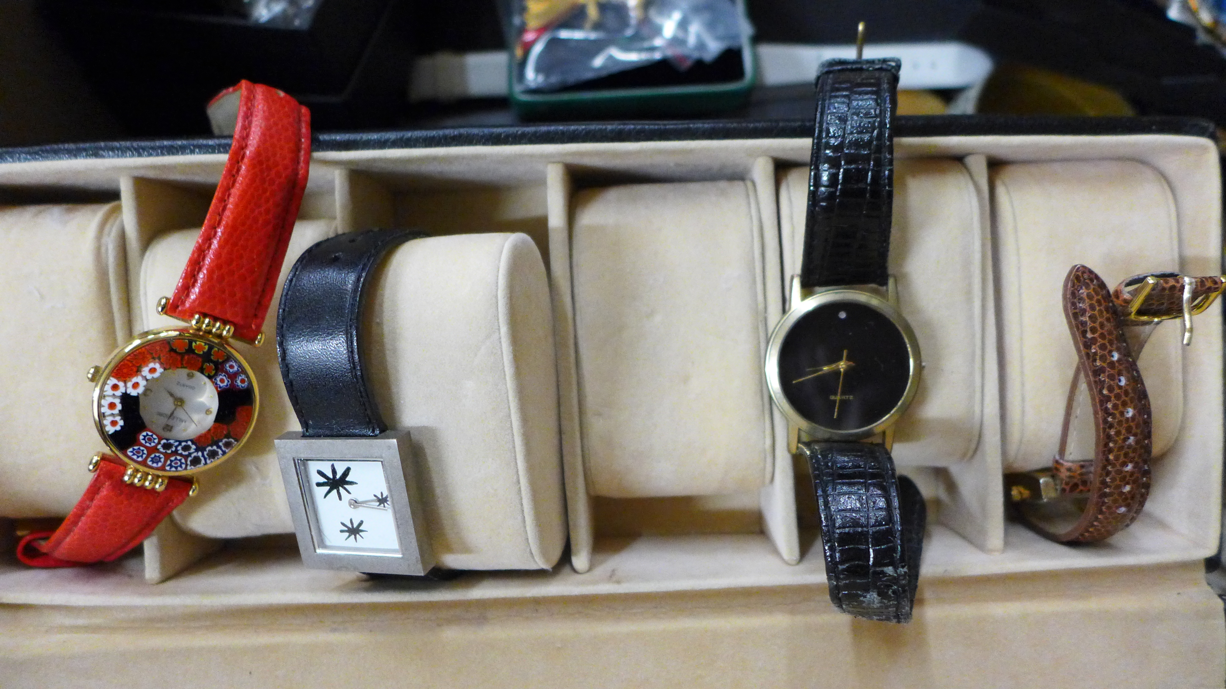 A collection of fashion wristwatches, some costume jewellery and coins - Image 3 of 6