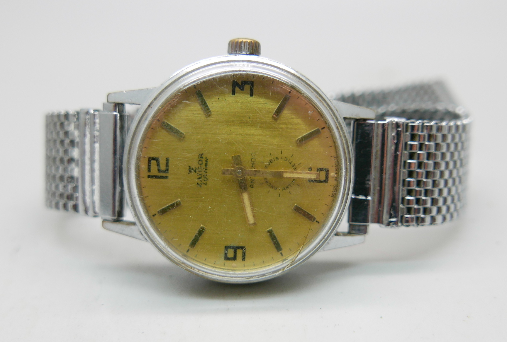 Three gentleman's vintage wristwatches; Seiko, Oris and Zaigor Lifetimer - Image 3 of 4