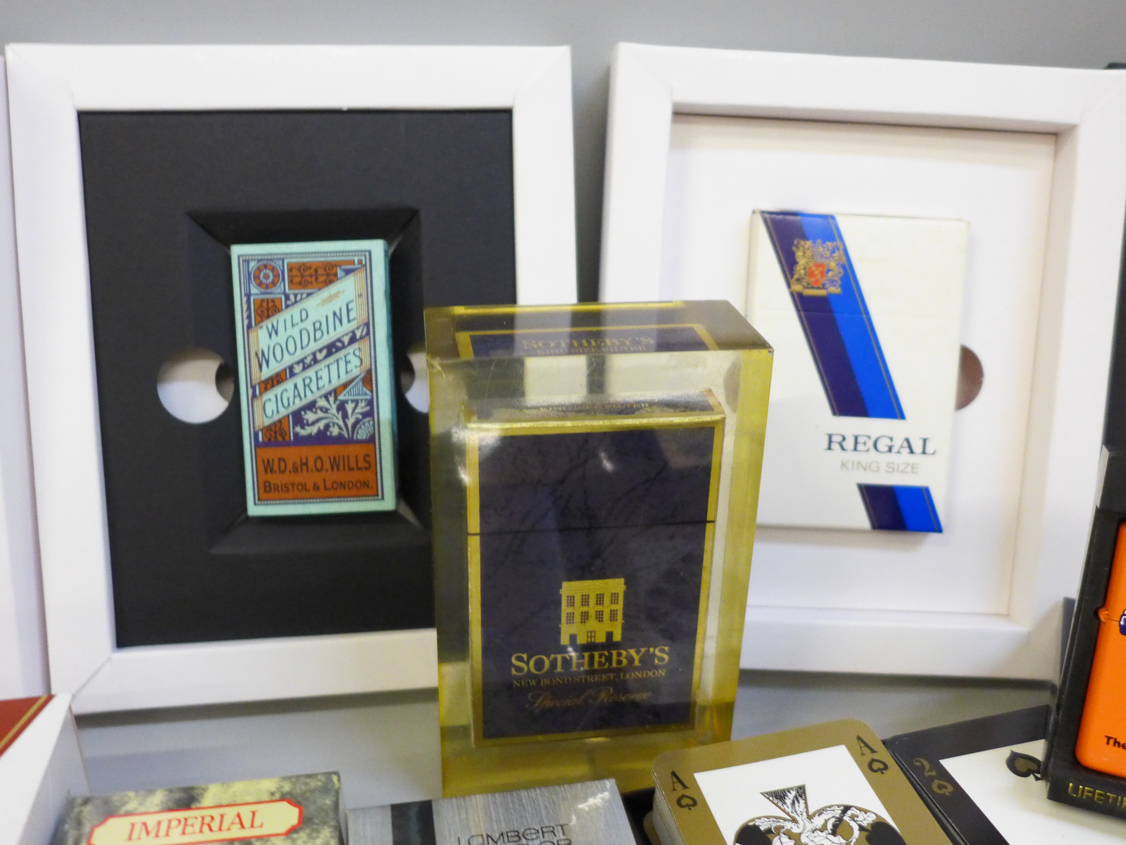 Two pairs of commemorative limited edition playing card sets from tobacco manufacturers WD & HO - Image 3 of 7