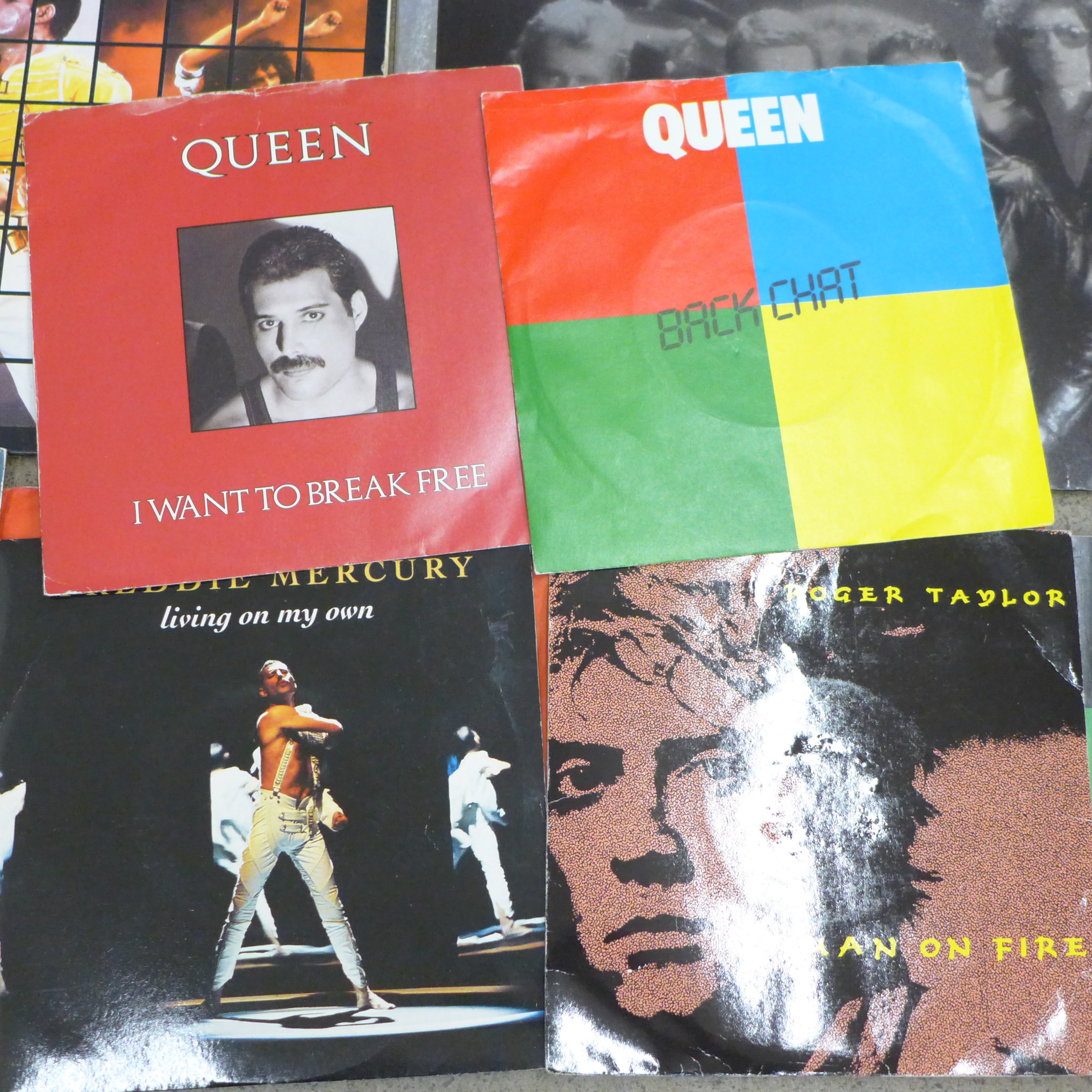 Queen and Queen solo LP records, two LPs, three 12" singles and twenty-two 7" singles - Image 3 of 3