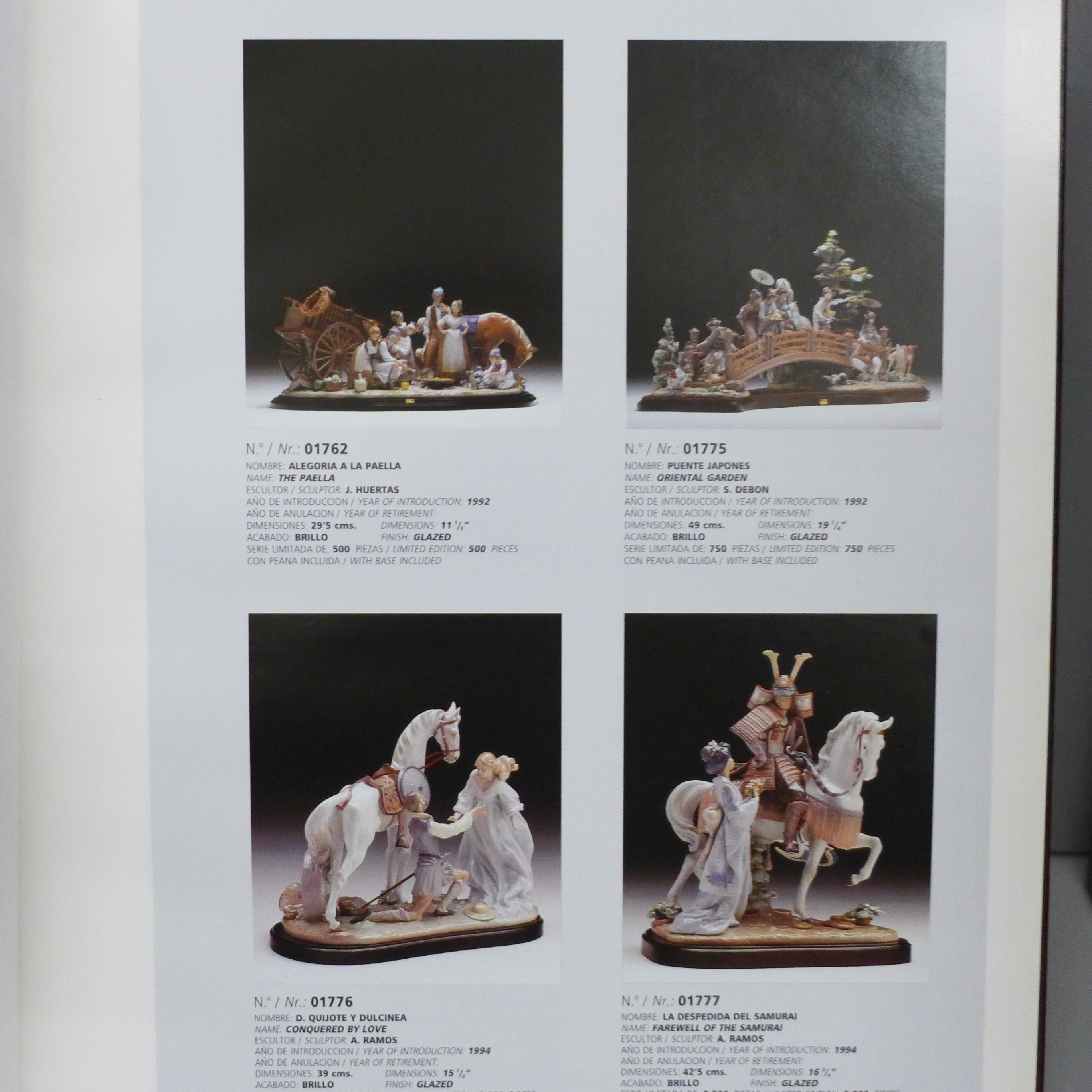 Lladro Collectors Society Collectors Catalogue, Vol.1, Vol.11 and Vol.111 1992-1994 - Image 2 of 6