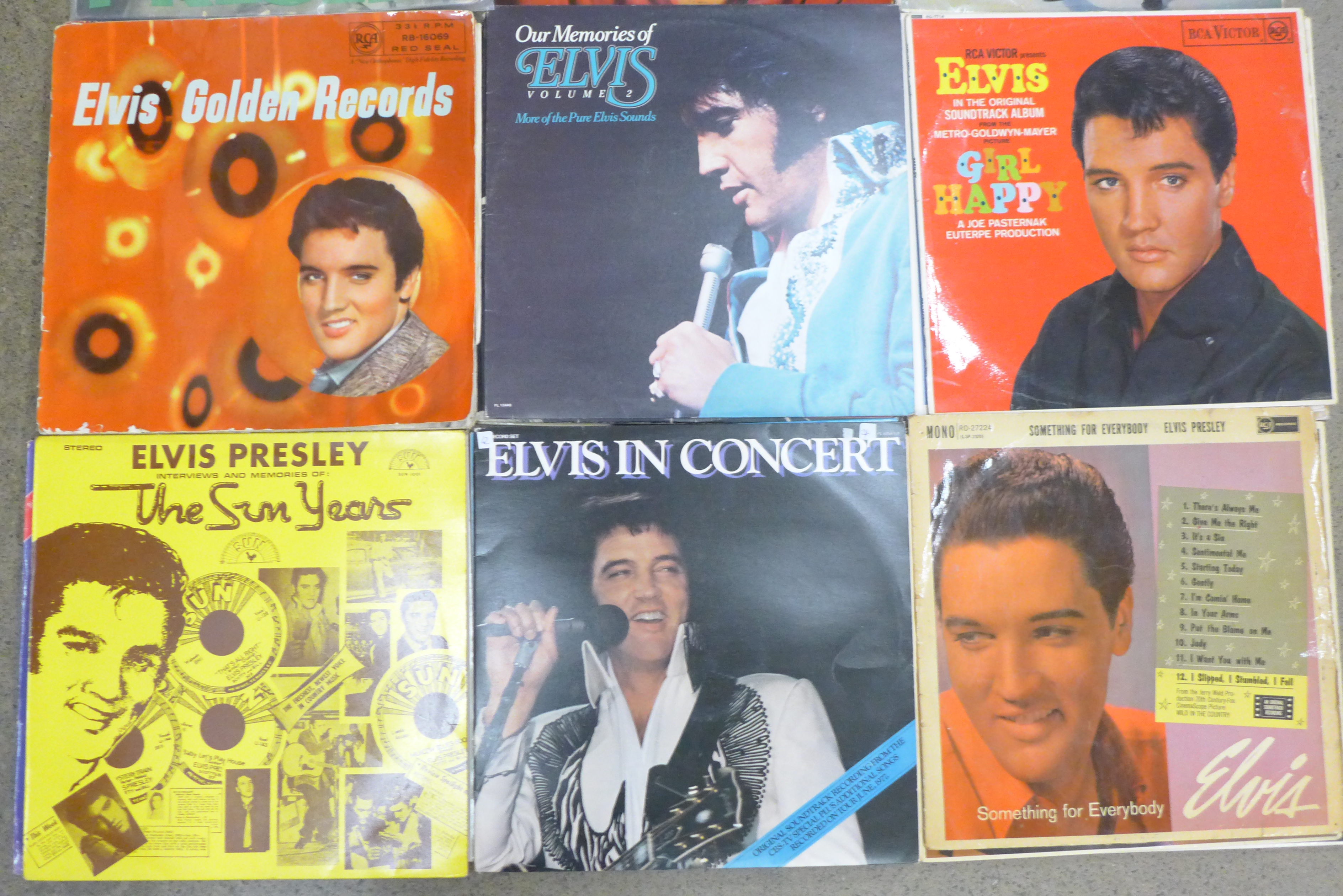 Twenty-three Elvis Presley LP records including Rock n Roll CLP 1093 - Image 3 of 4