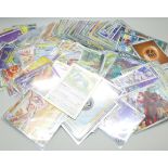 A collection of approximately 120 Pokemon cards