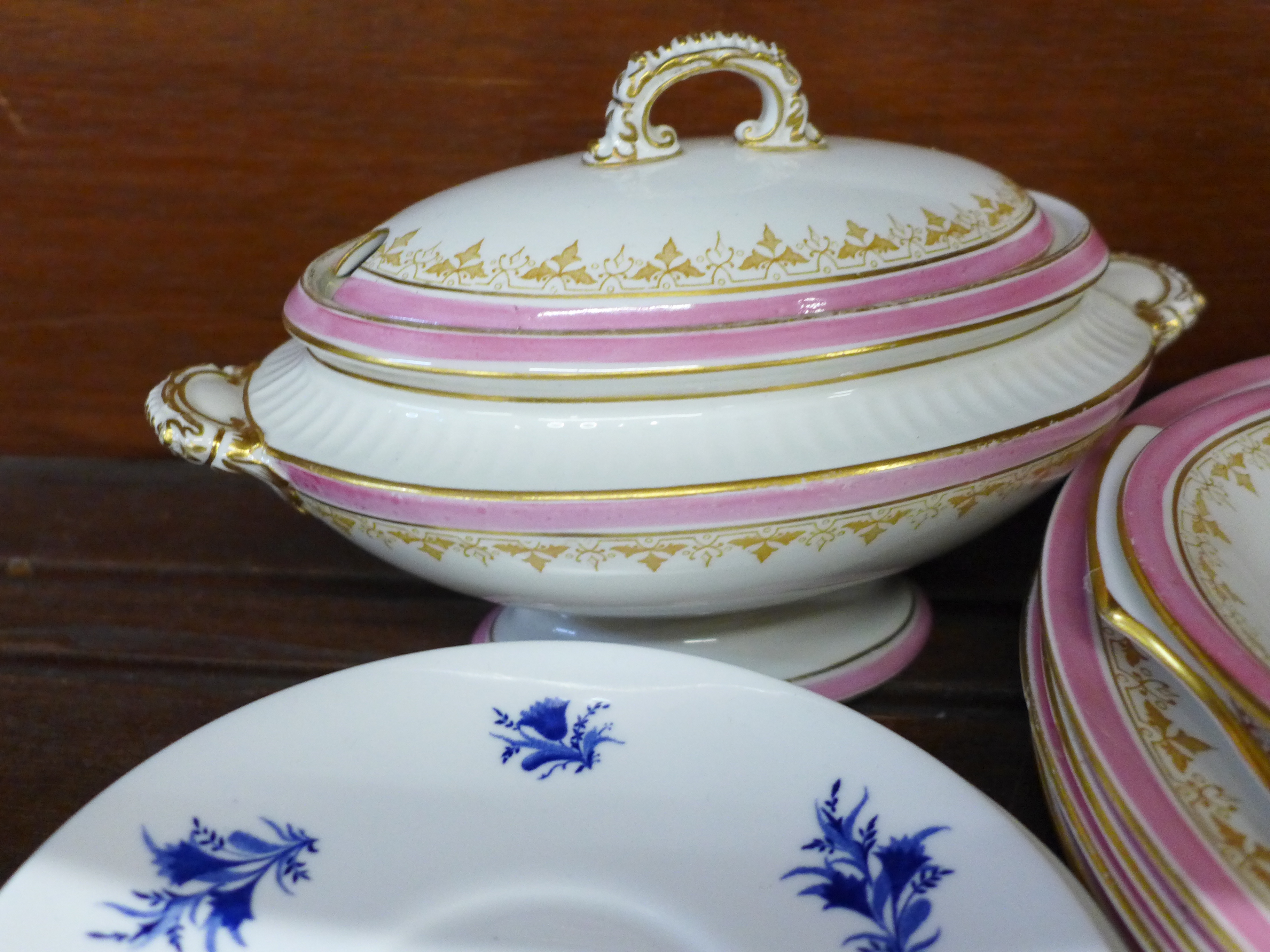 A collection of Royal Crown Derby including Derby Posies and a collection of 19th Century pieces - Image 3 of 8