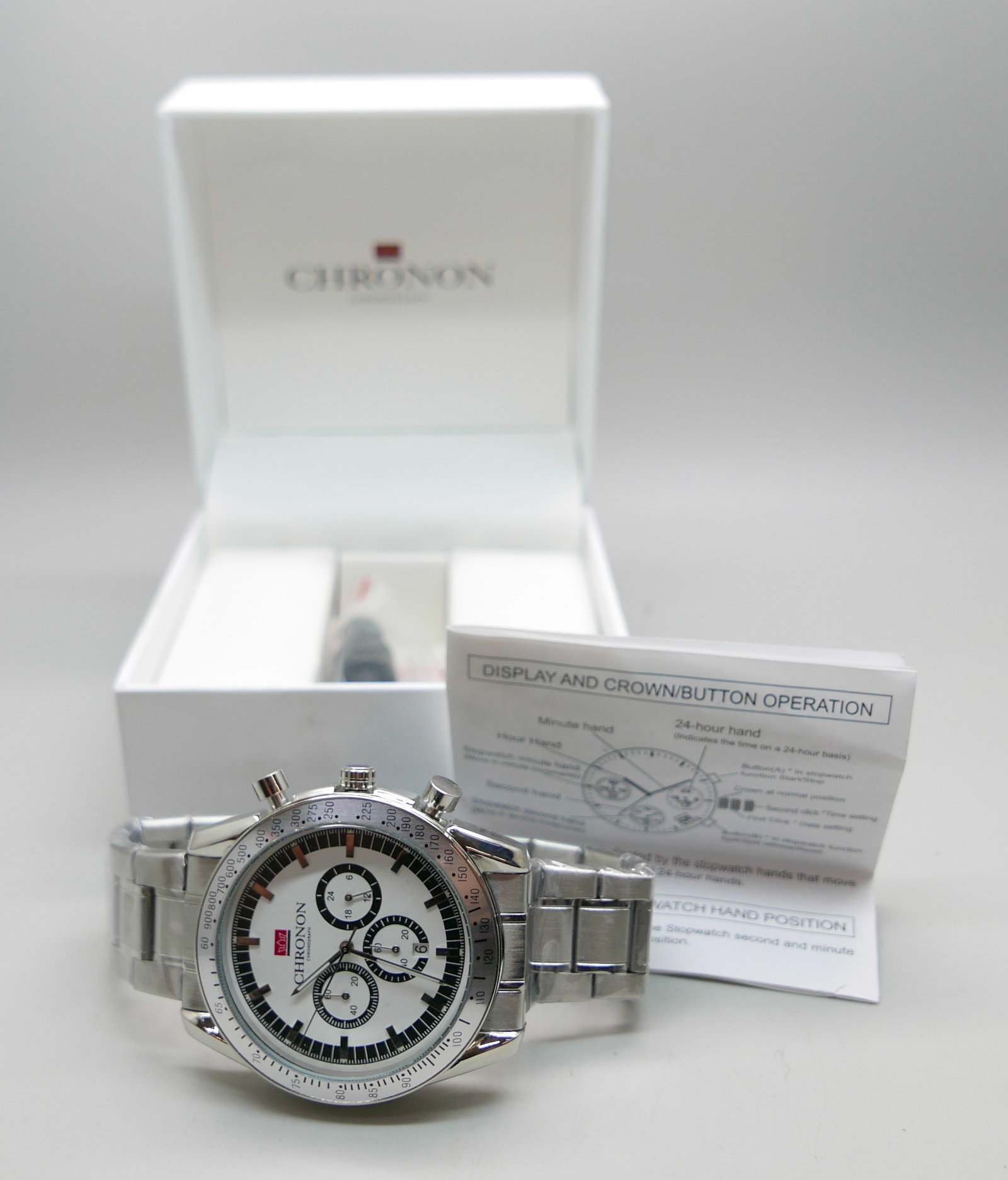 A gentleman's Chronon chronograph wristwatch - Image 3 of 4