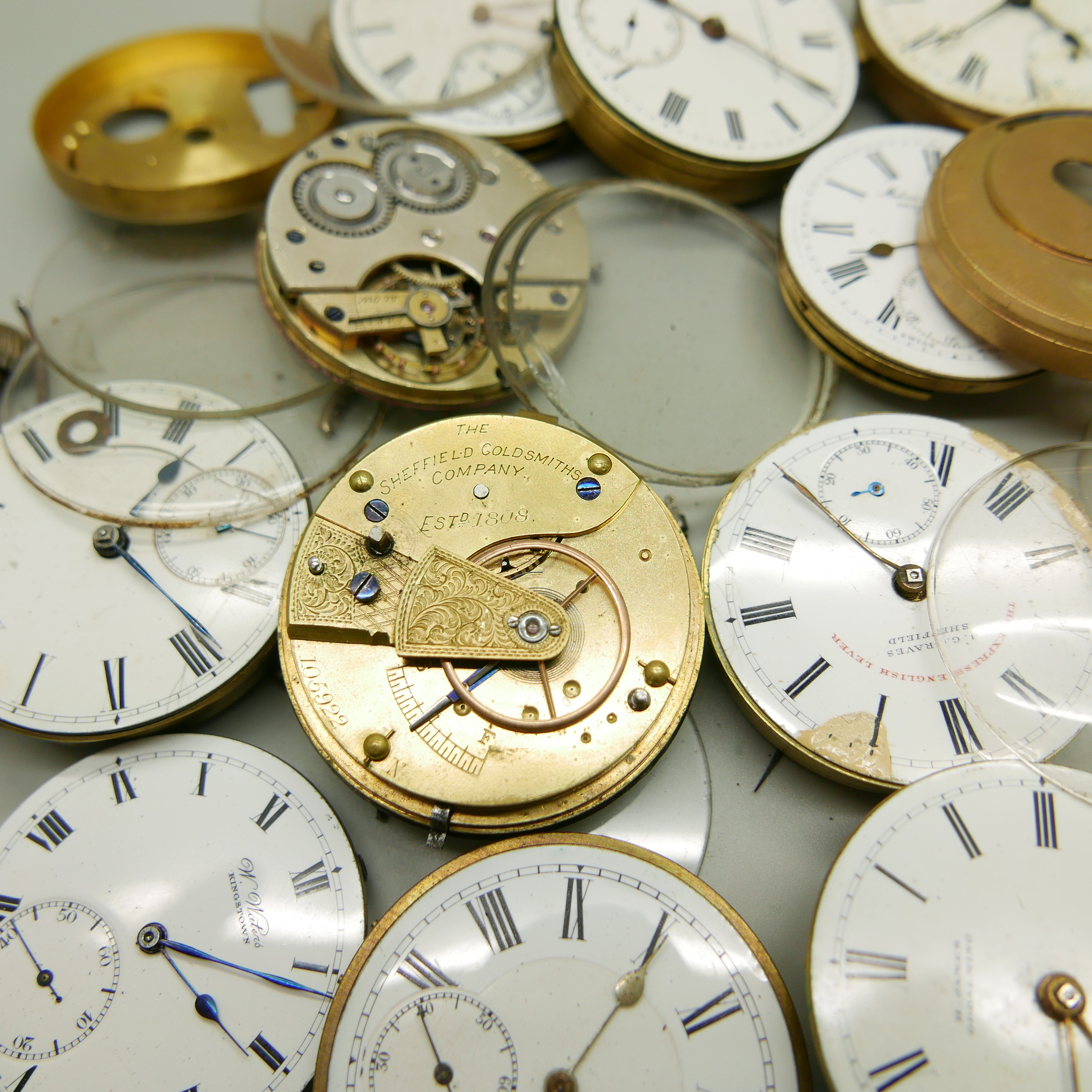 Pocket watch movements - Image 3 of 5