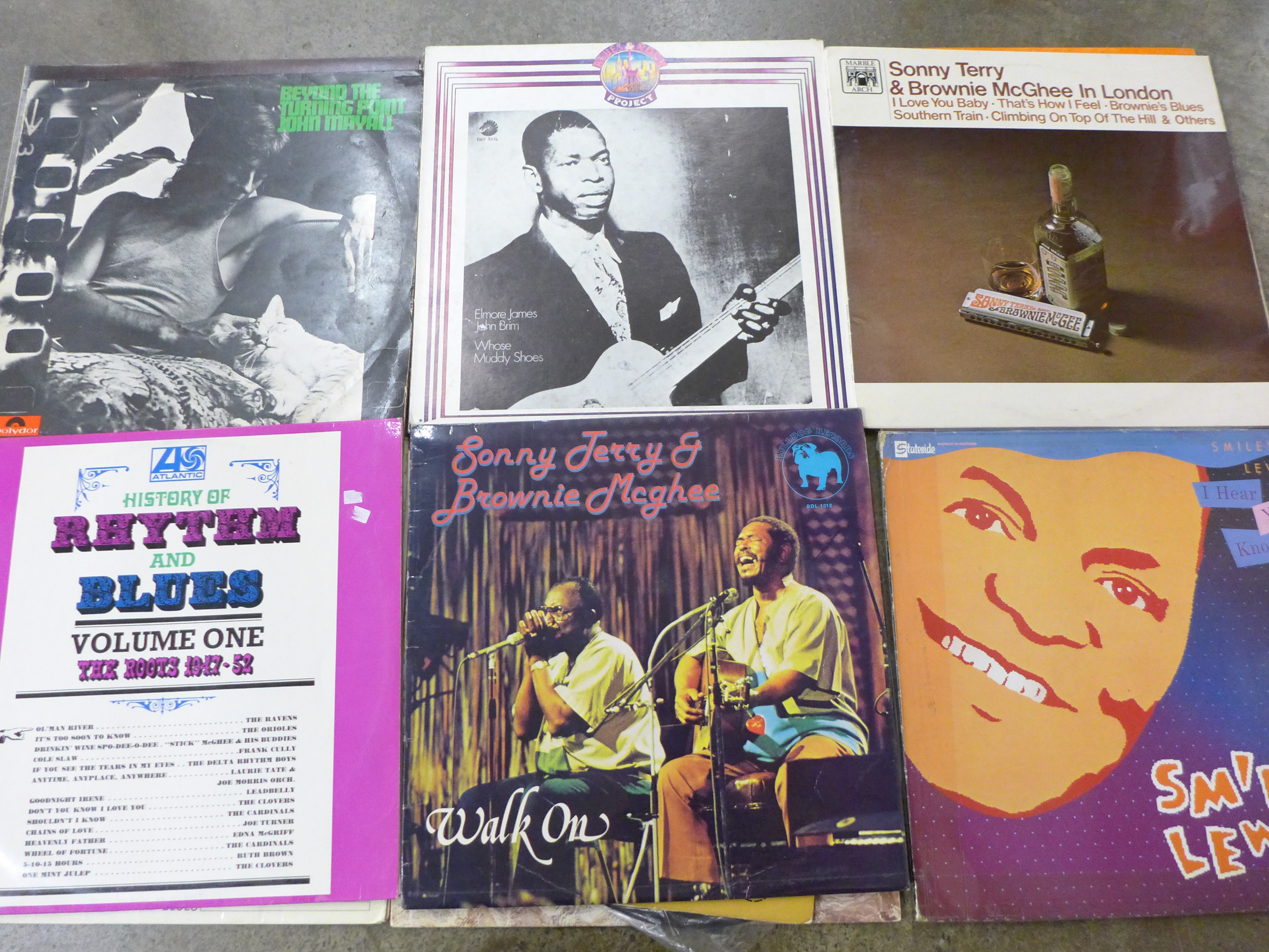 Fifteen blues LP records, Eric Clapton, Howlin Wolf, John Lee Hooker, etc. - Image 2 of 3