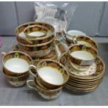 Taylor & Kent teaware, 8 cups, 8 saucers, 6 plates, 2 sandwich plates, cream and two sugars **PLEASE