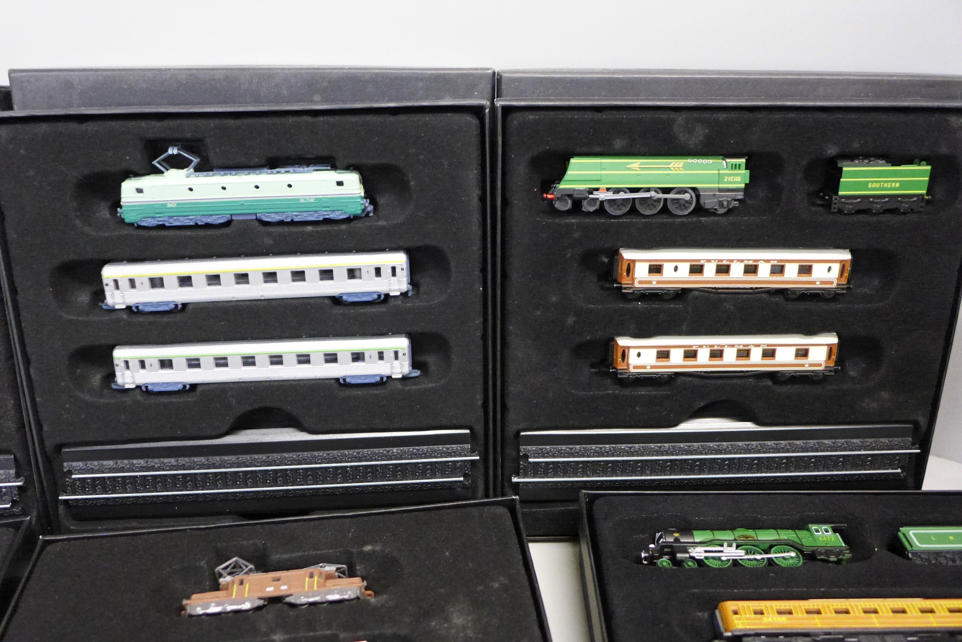 Nine sets of Atlas Editions mini trains 1/200, boxed - Image 3 of 7