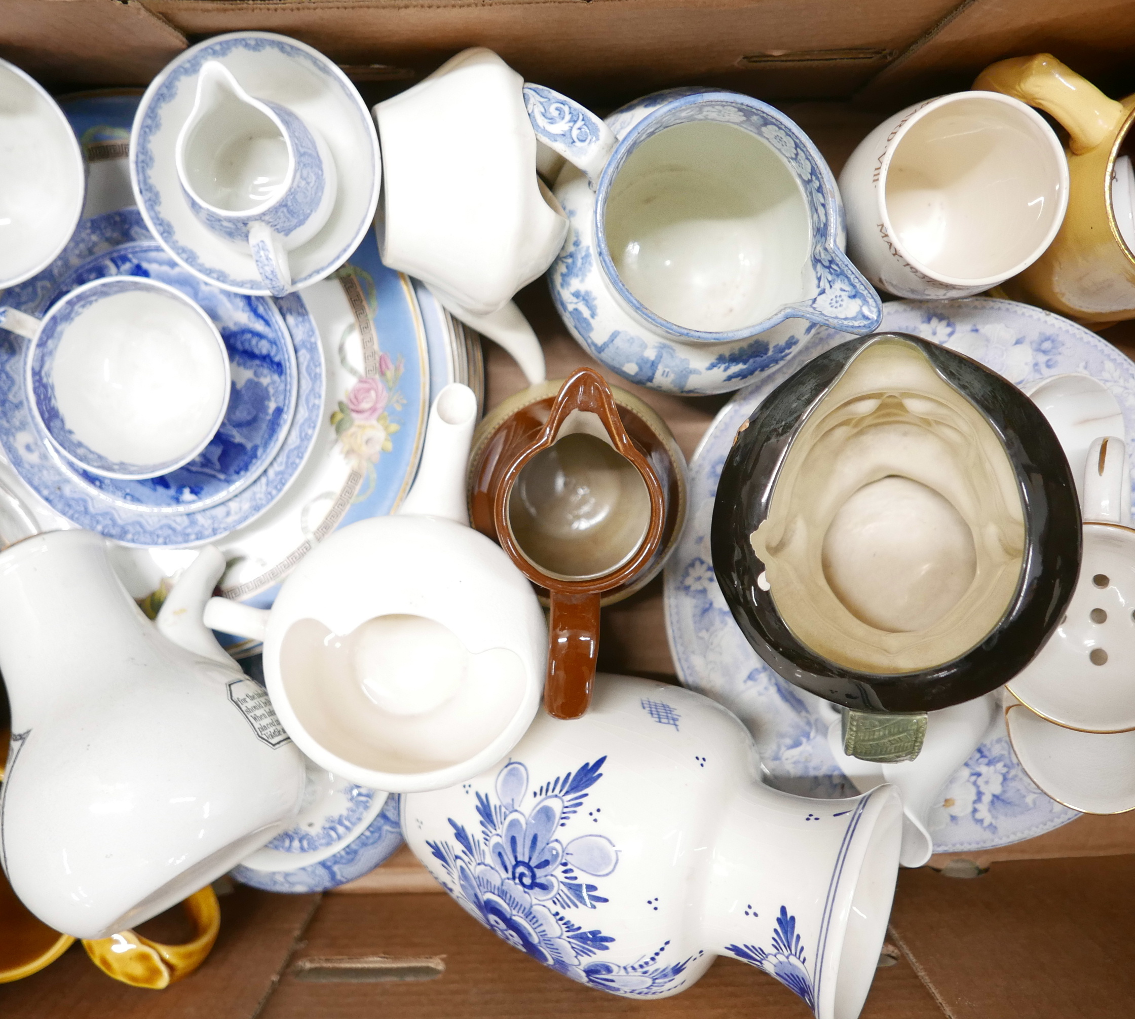 Two boxes of assorted china including Copeland Spode and Royal Doulton **PLEASE NOTE THIS LOT IS NOT - Image 3 of 3