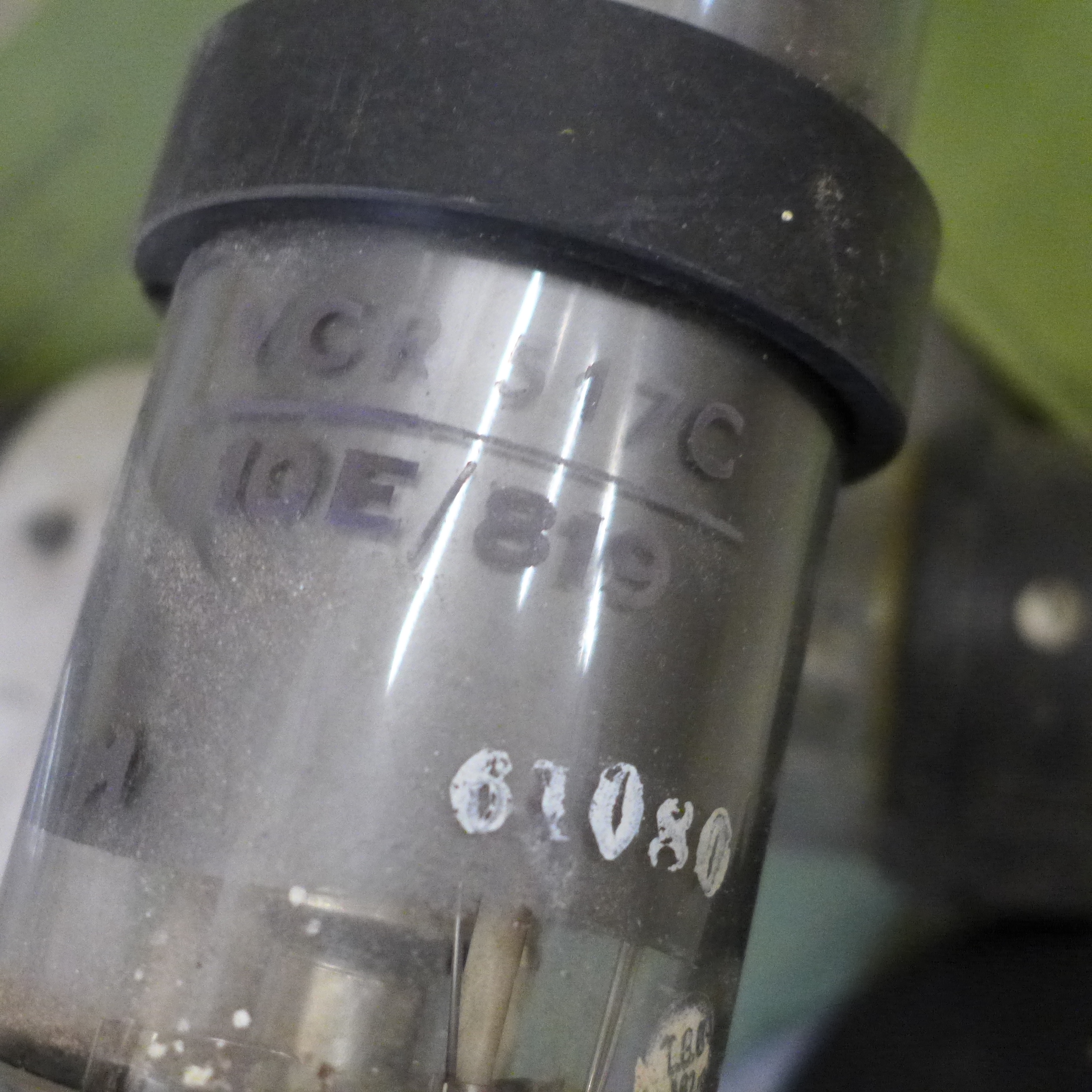 A collection of radio valves mixed sizes including two very large VCR 97 1940s TV tubes **PLEASE - Image 6 of 7