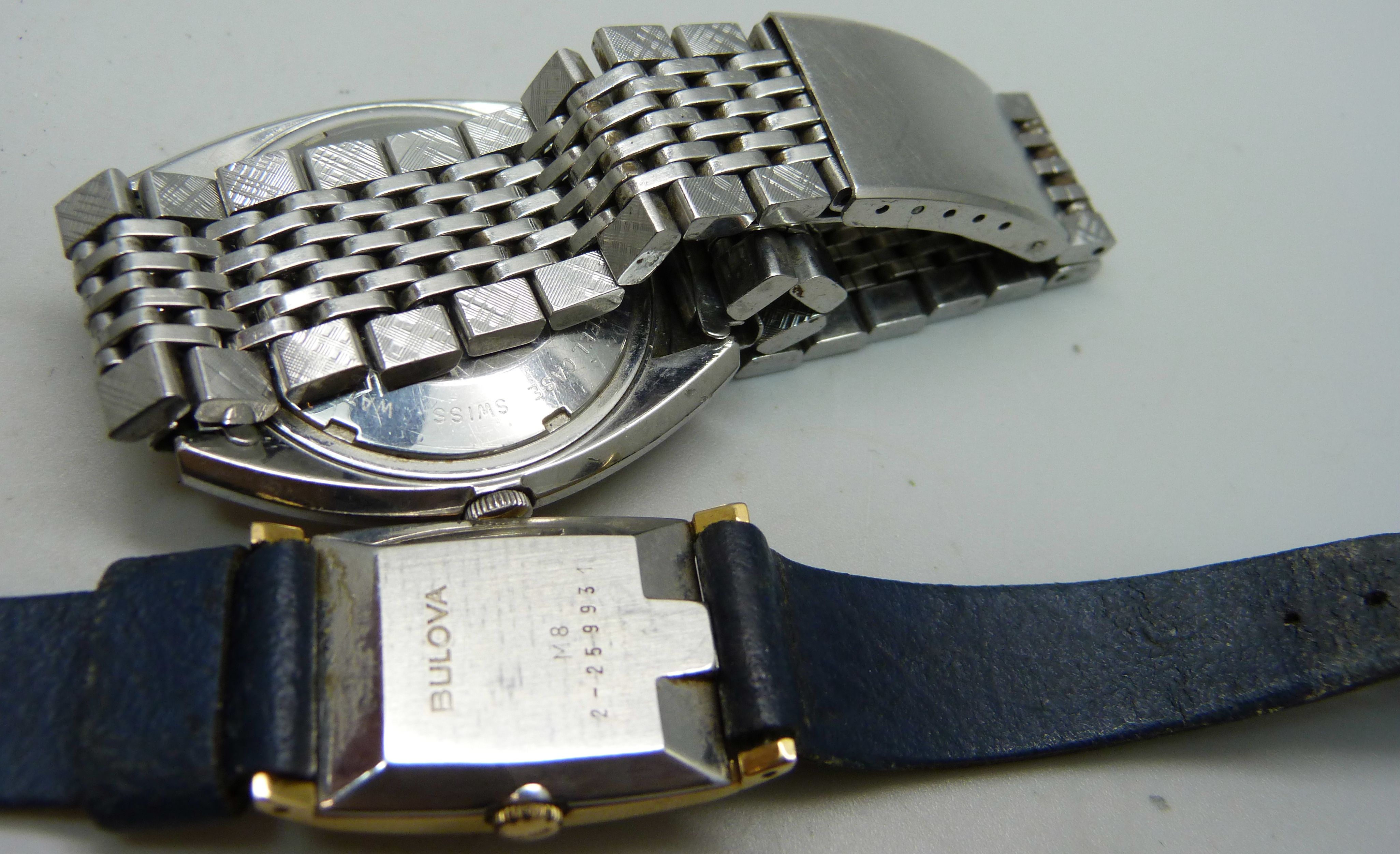 A gentleman's Rotary Diademe automatic wristwatch and a small Bulova wristwatch - Image 3 of 4
