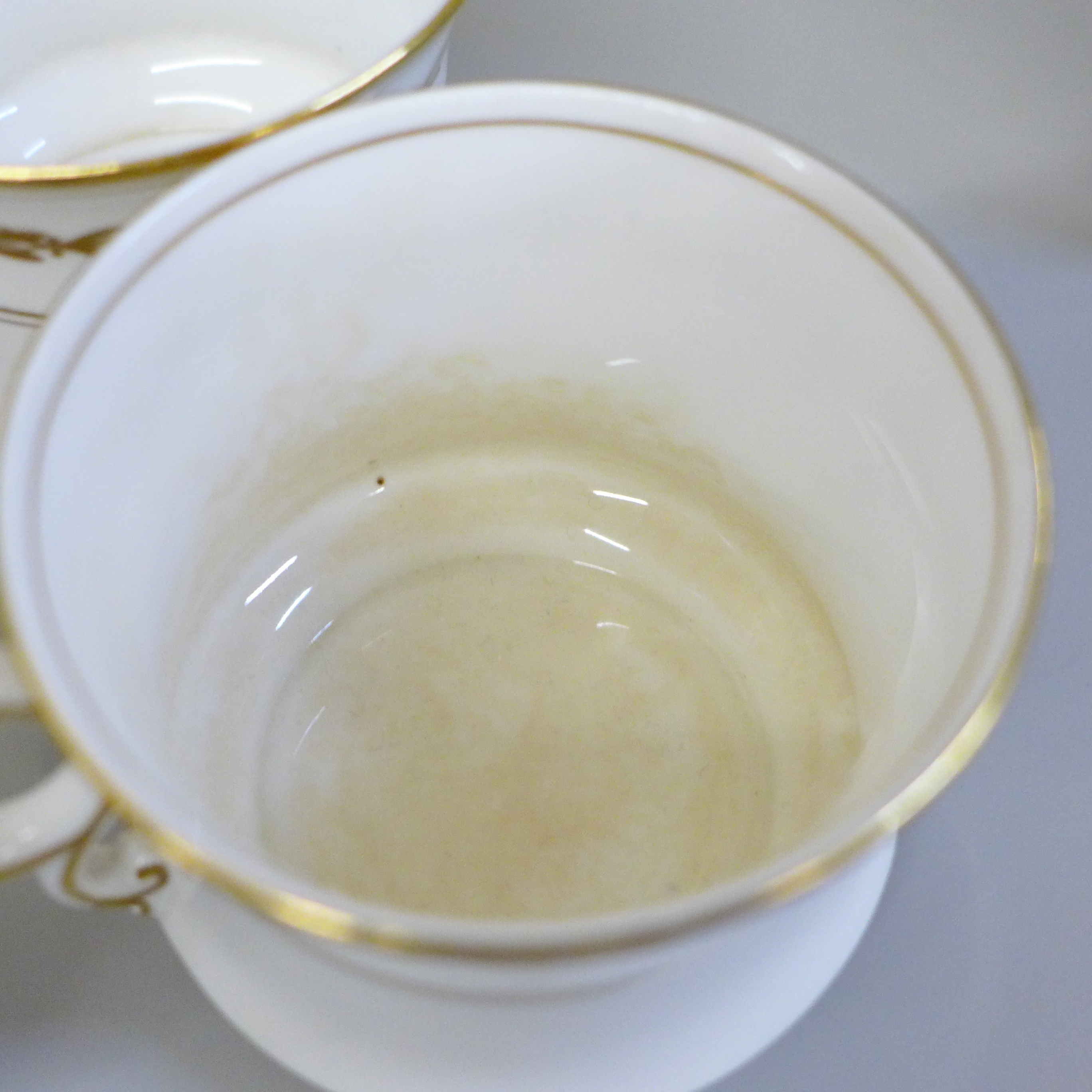 A Royal Albert 5430 tea service comprising two cake plates, twelve tea plates, eleven saucers, - Image 6 of 6